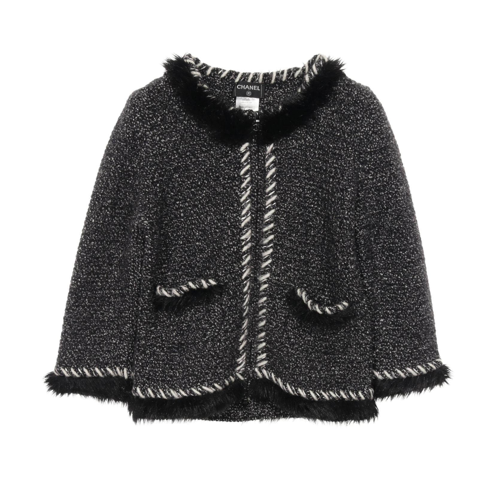 Chanel Coco Mark Cashmere Jacket