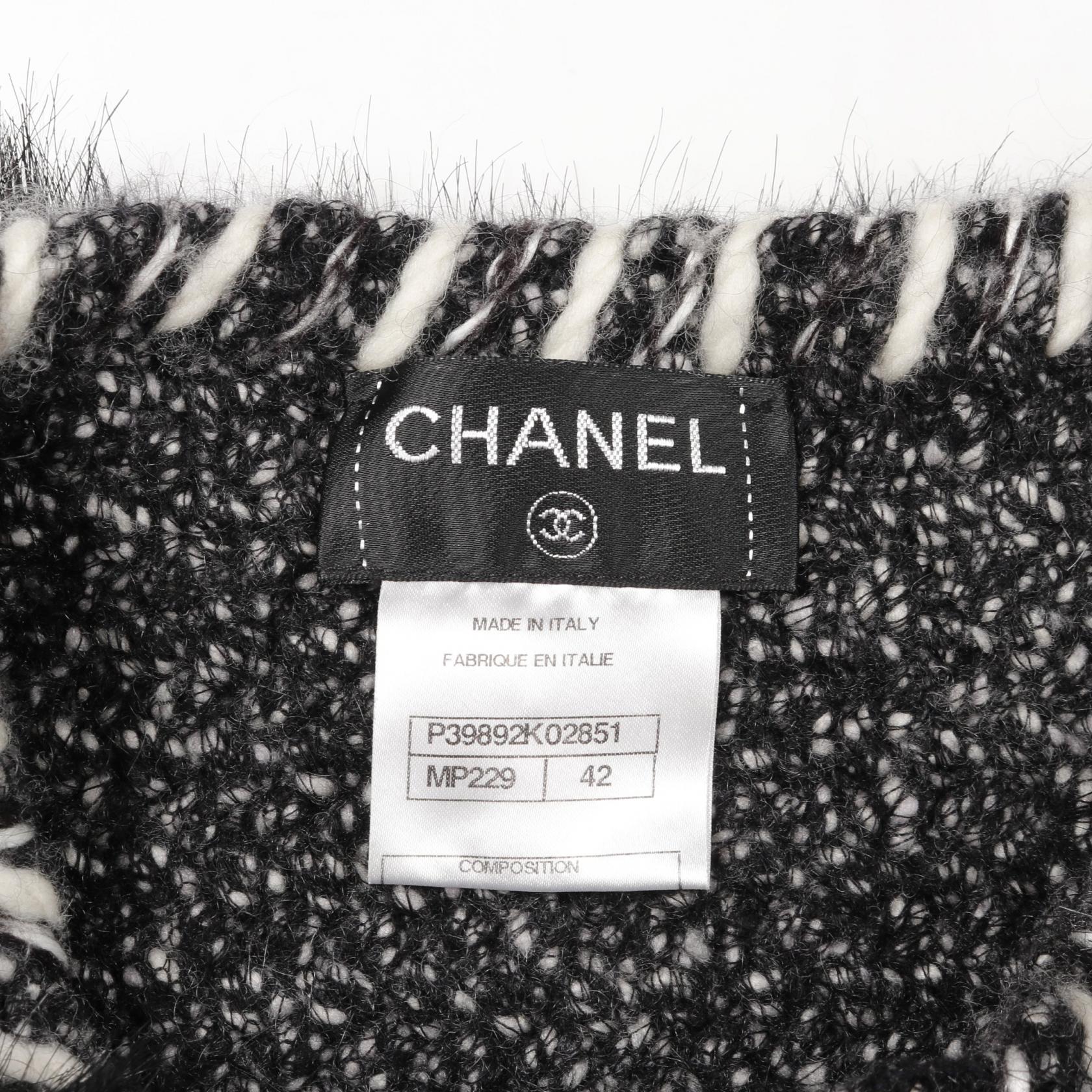 Chanel Coco Mark Cashmere Jacket