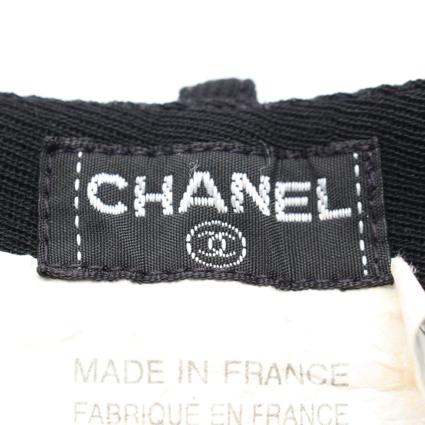 Chanel Coco Mark Button Wool Pants