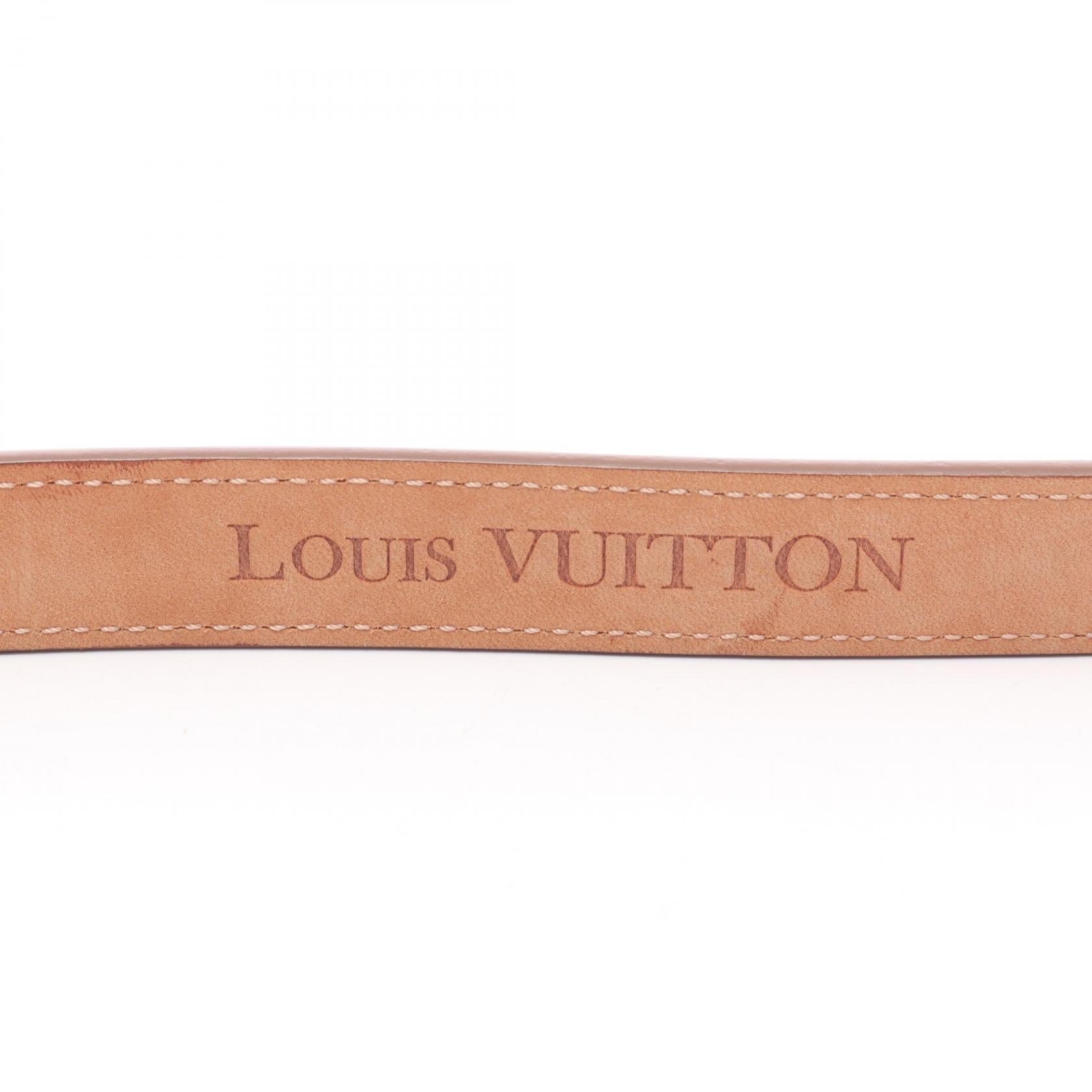 Louis Vuitton Sangle Spike Leather Belt