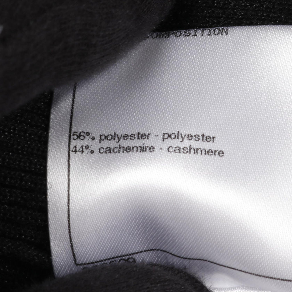 Chanel Frill Cashmere Polyester Knitwear