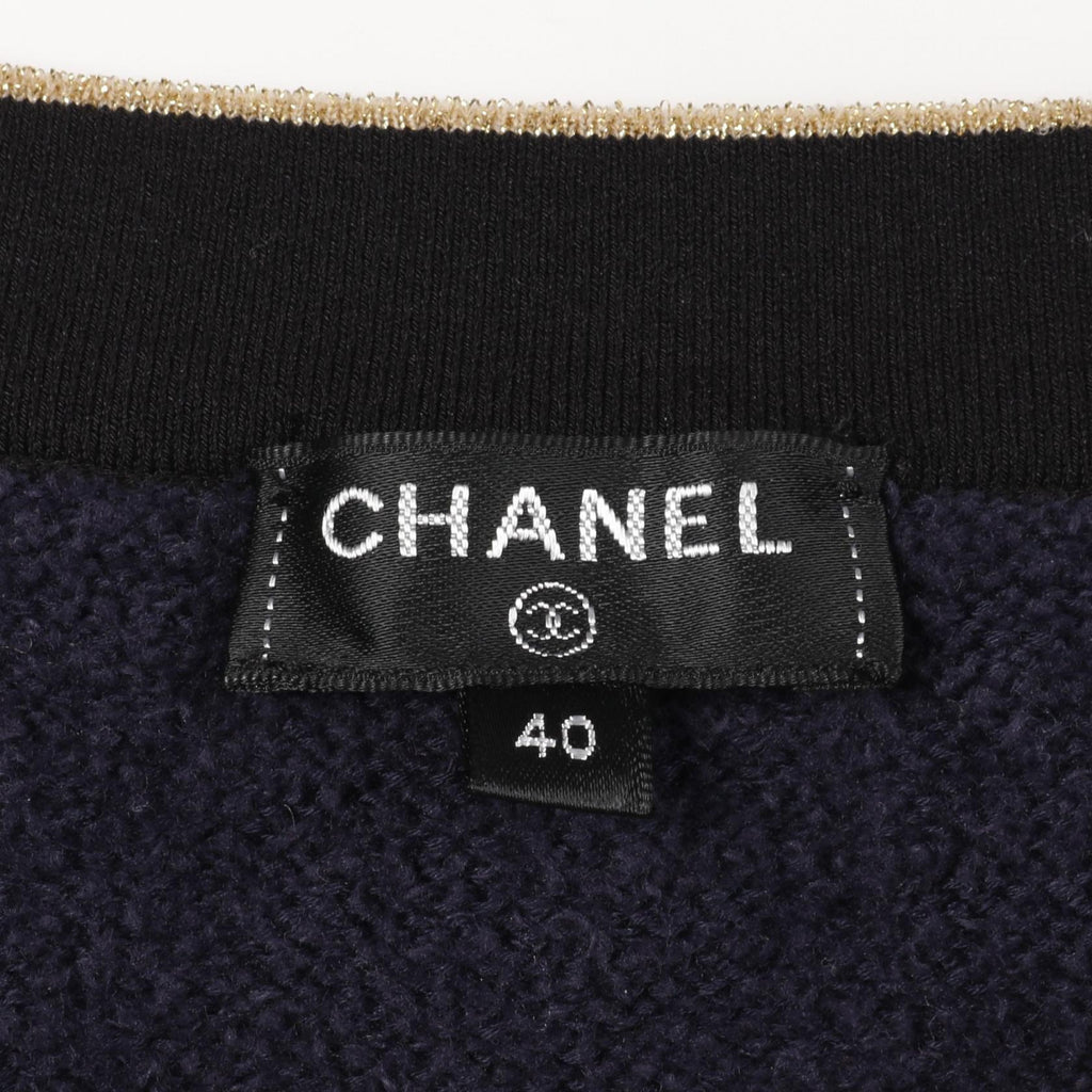 Chanel Coco Mark Button Cotton Jacket