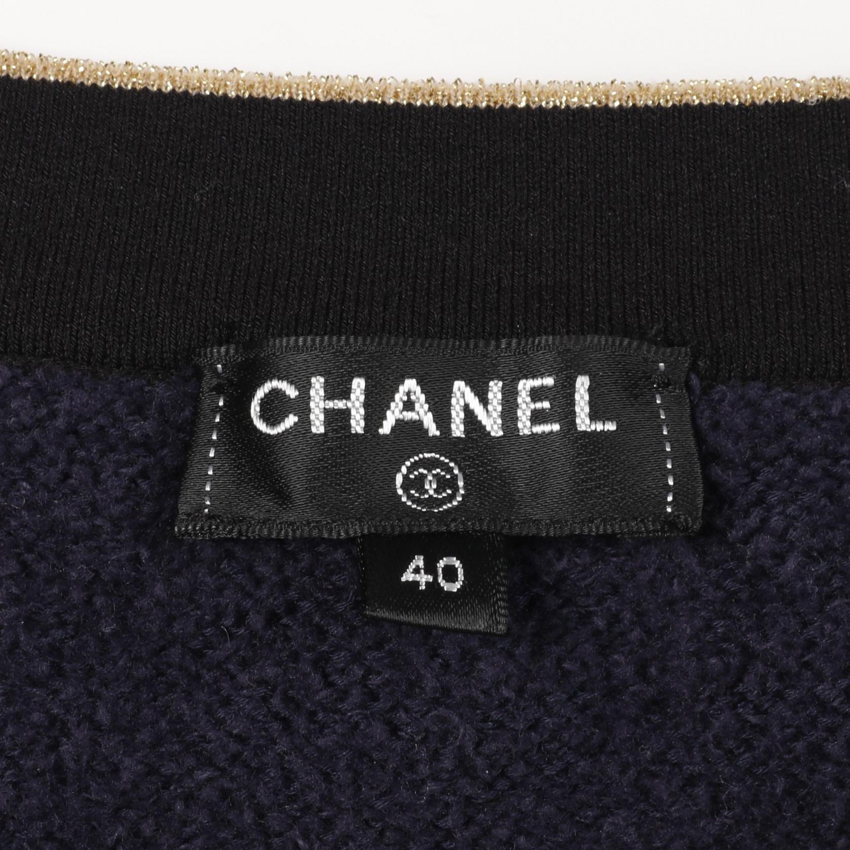 Chanel Coco Mark Button Cotton Jacket