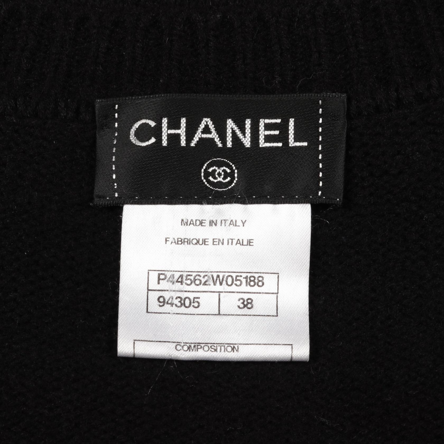 Chanel Coco Mark Wool Lambskin Coat