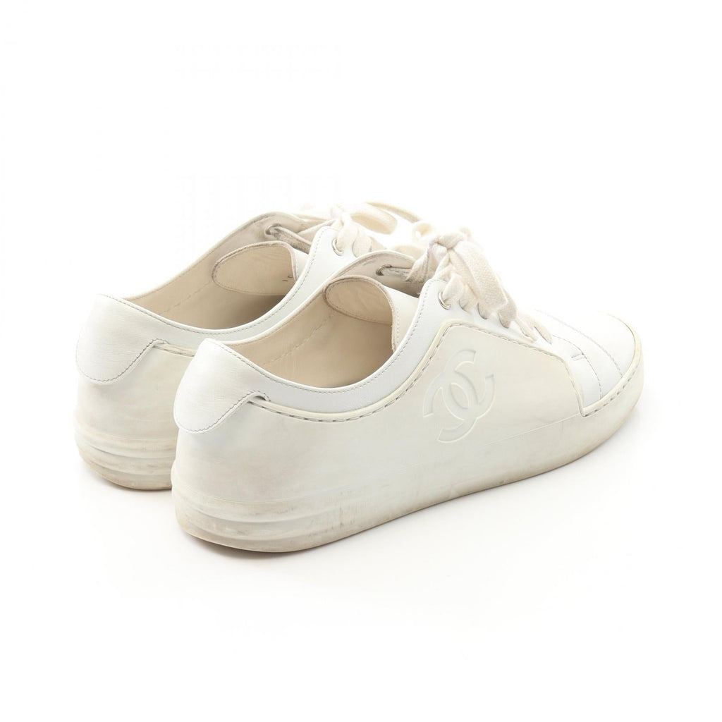 Chanel Coco Mark Leather Sneakers