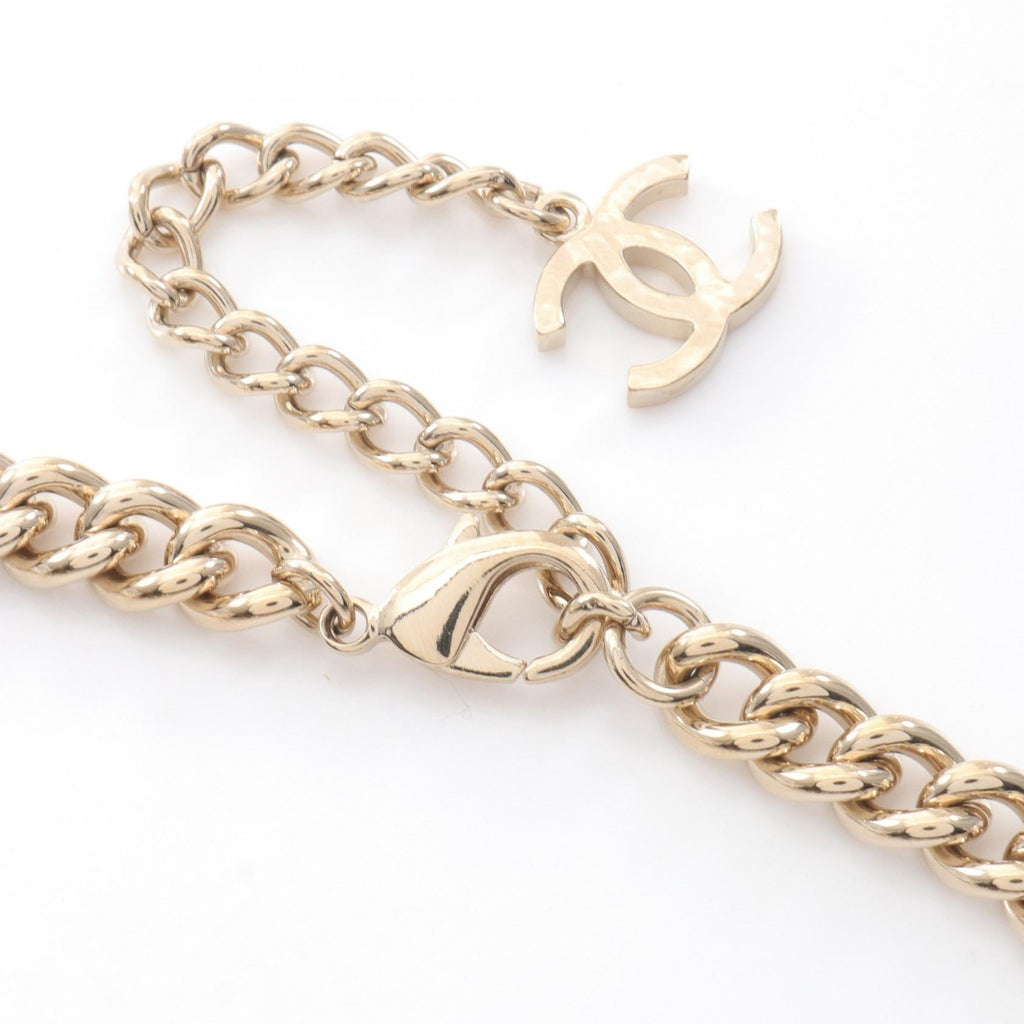 Chanel CHANEL Logo Coco Mark Necklace