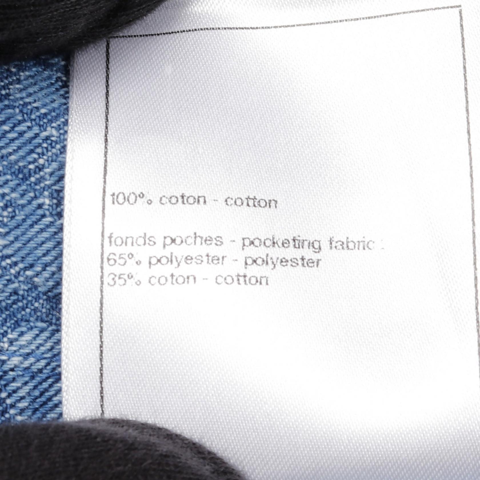 Chanel Camellia Denim Cotton Dress