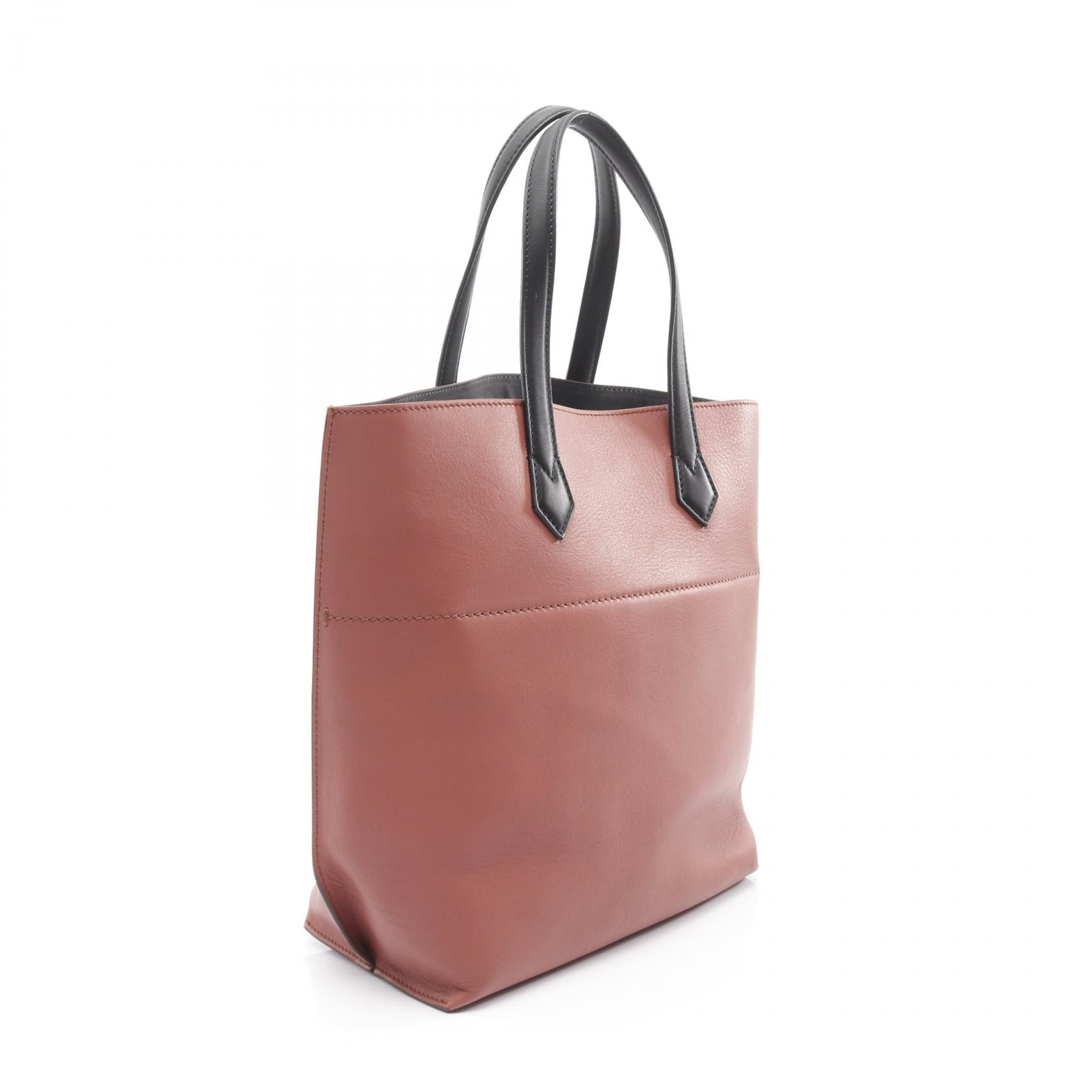 Fendi All In Shopping Leather Tote Bag