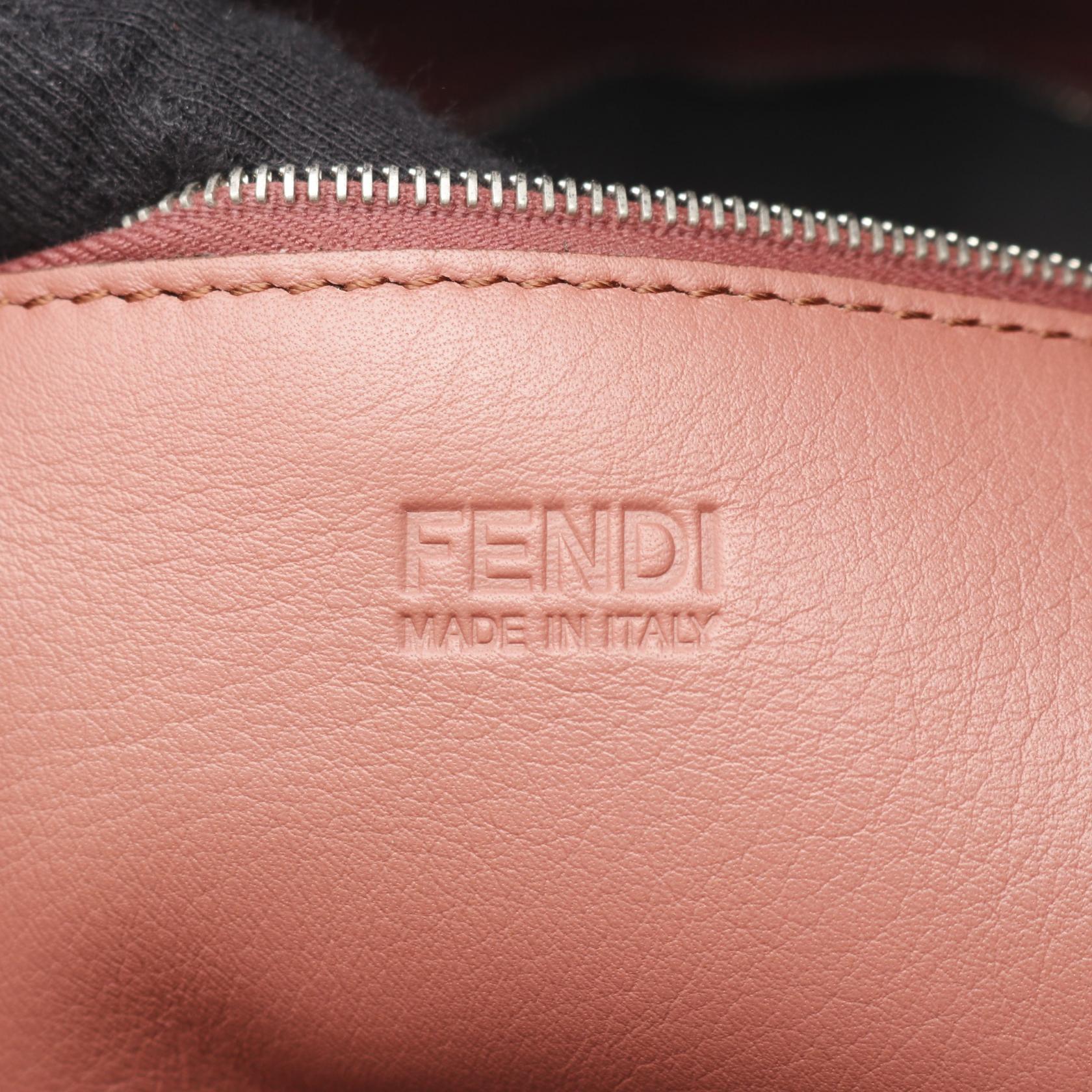 Fendi All In Shopping Leather Tote Bag