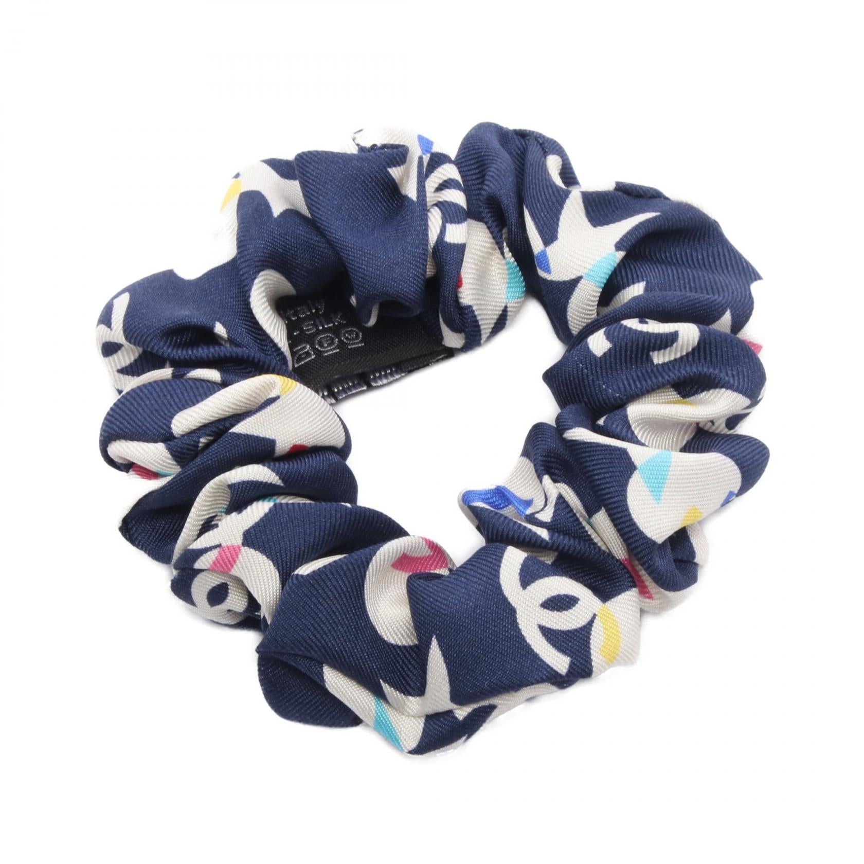 Chanel Silk Scrunchie