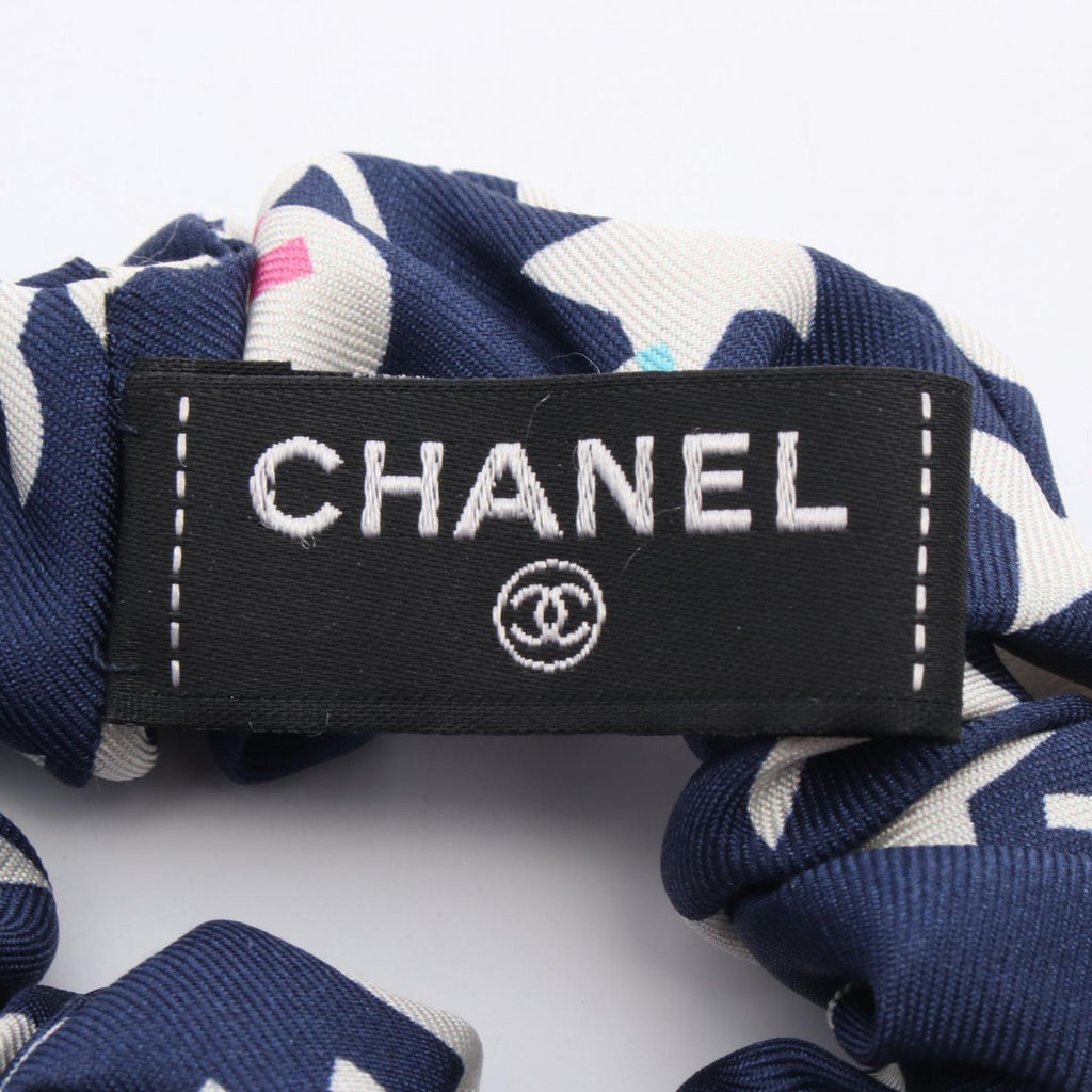 Chanel Silk Scrunchie