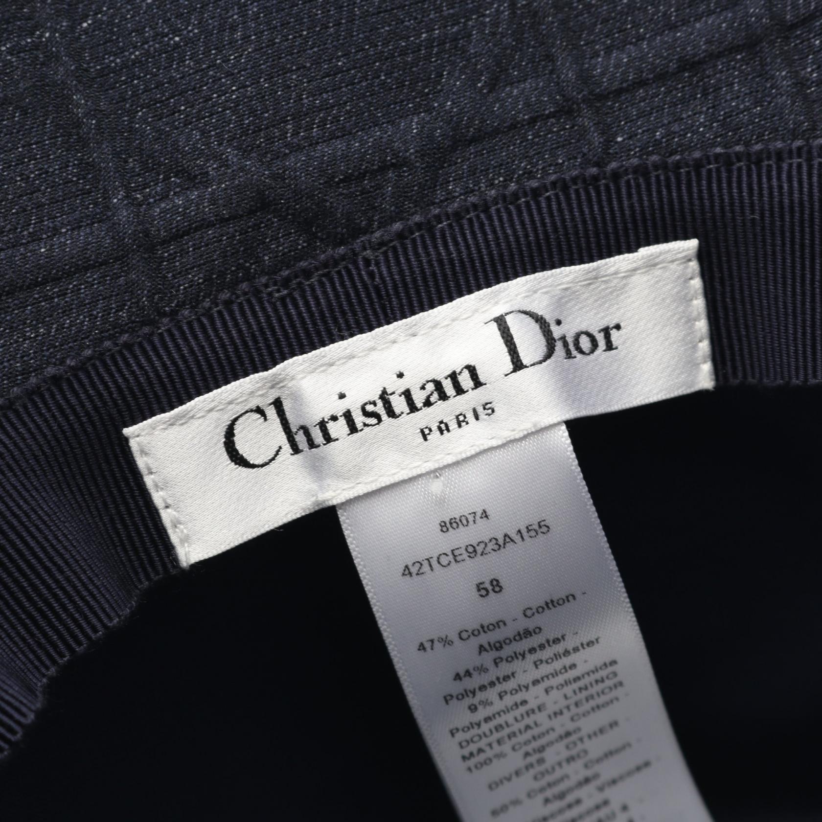 Dior TEDDY-D Denim Hat