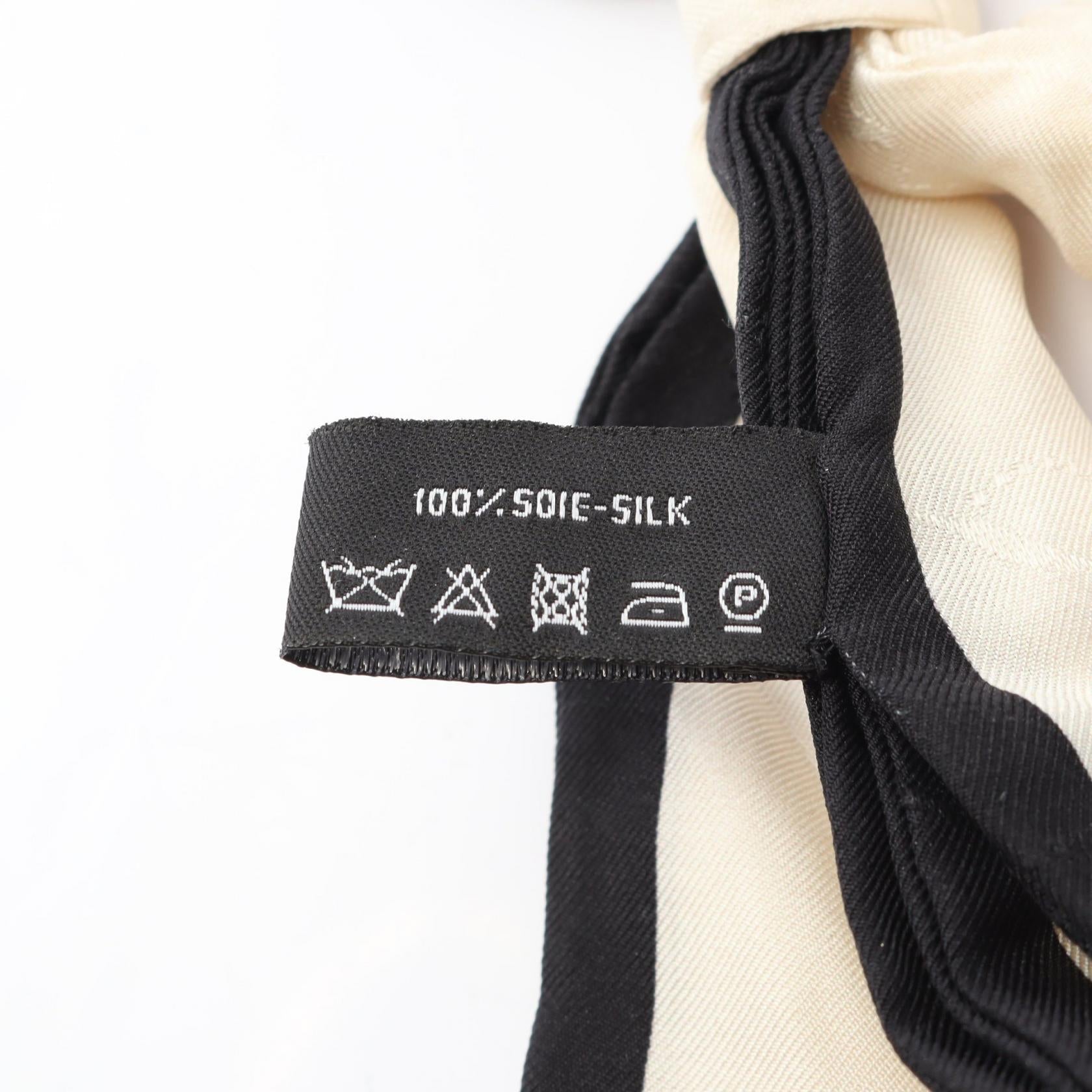 Chanel Camelia Silk Scrunchie