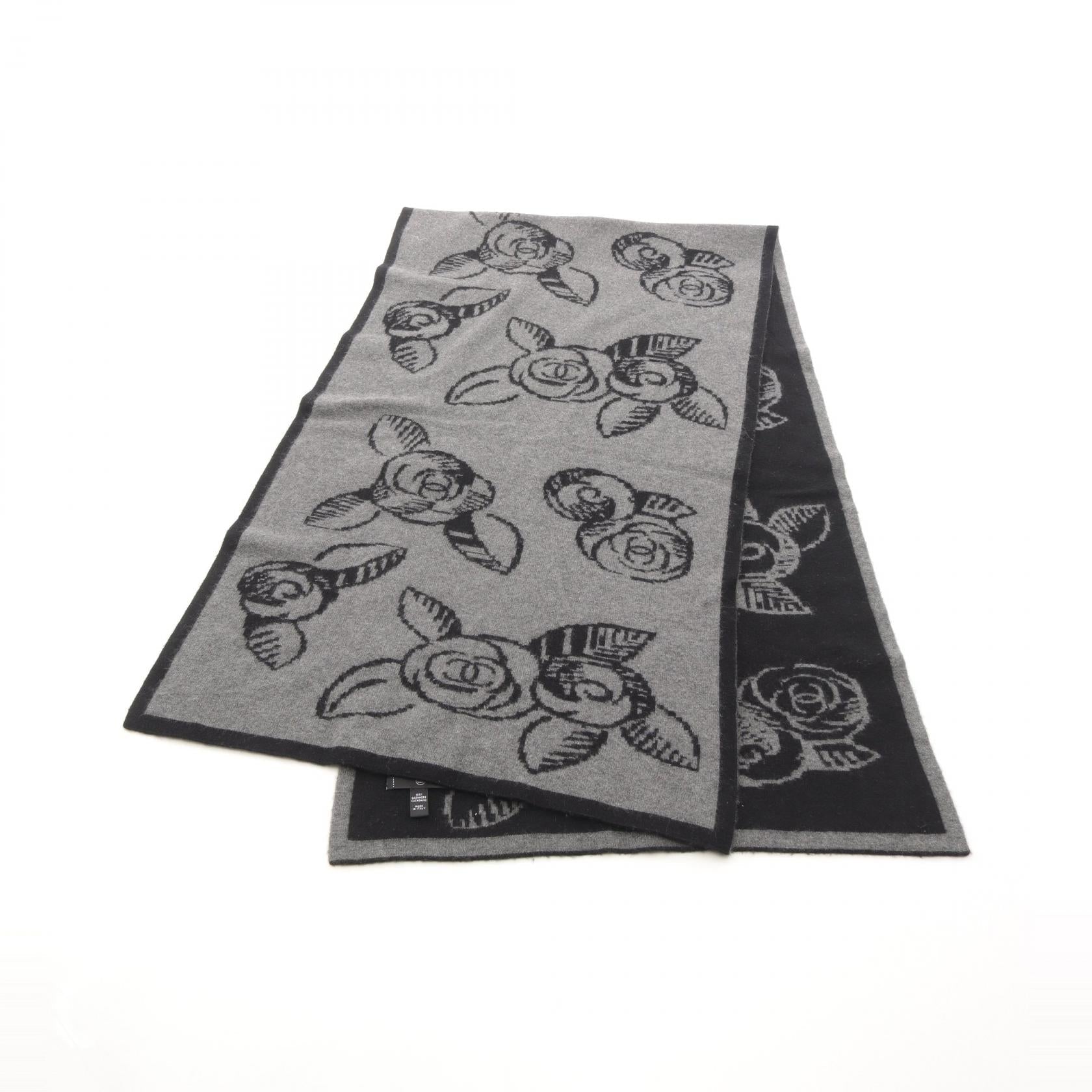 Chanel Coco Mark Cashmere Stole