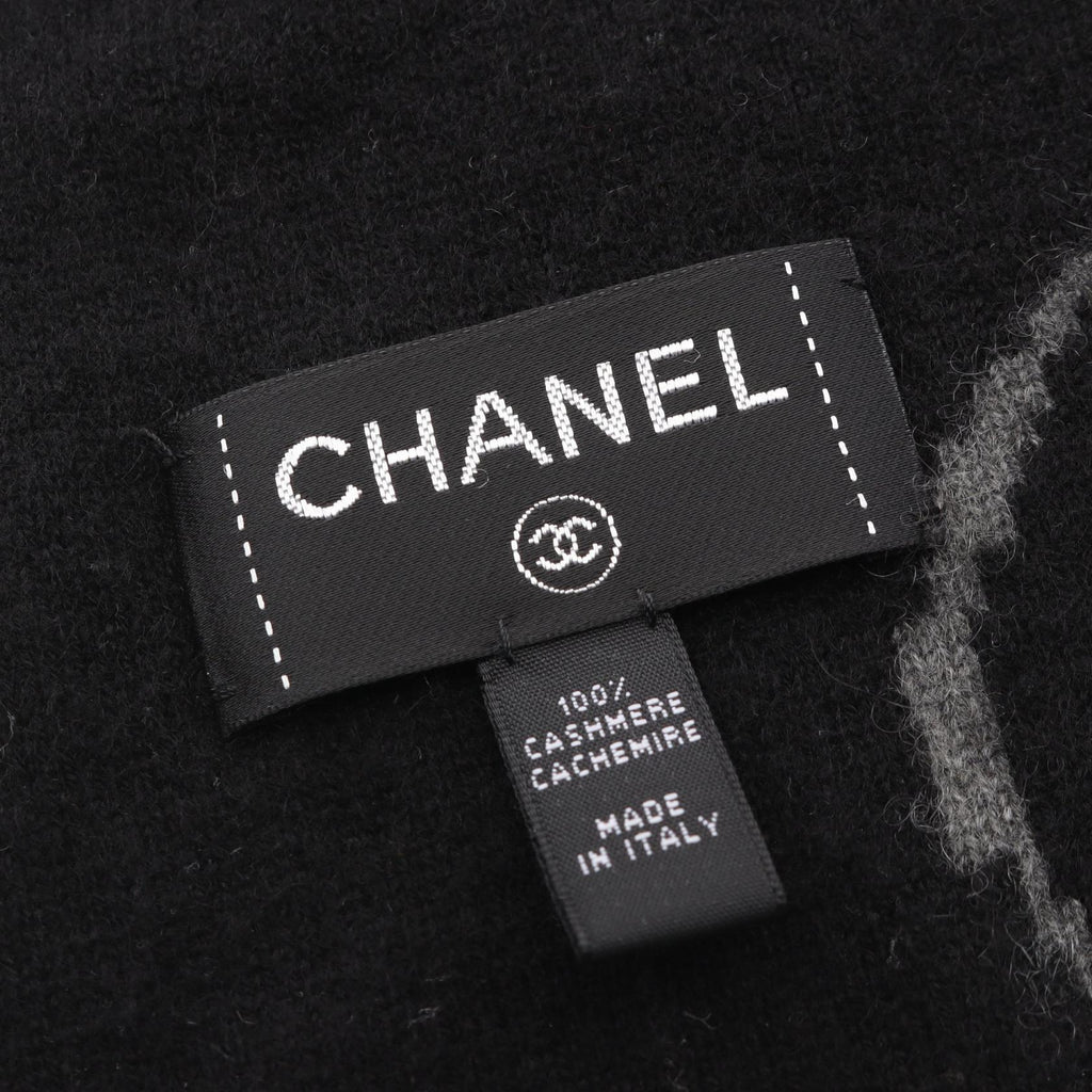 Chanel Coco Mark Cashmere Stole