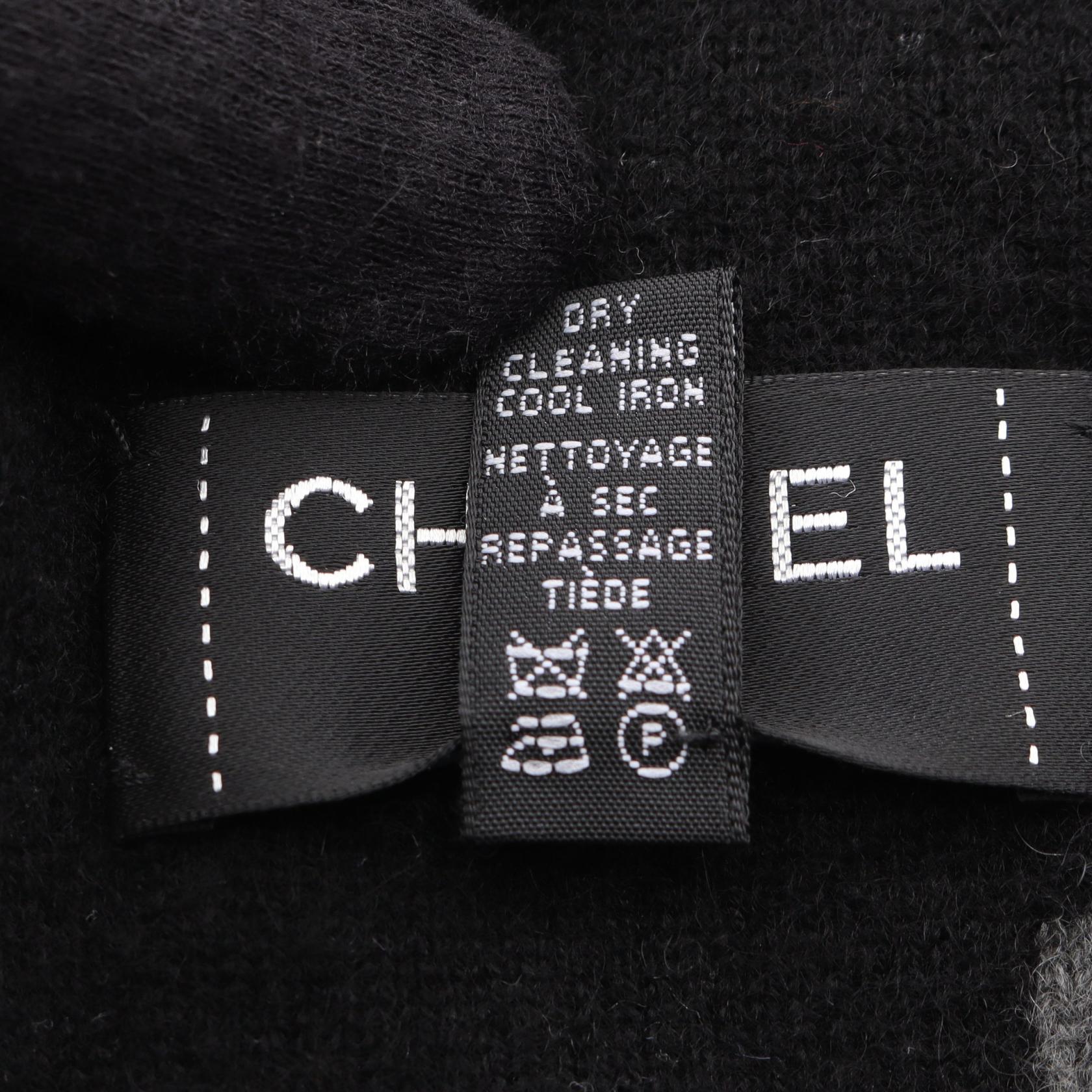 Chanel Coco Mark Cashmere Stole