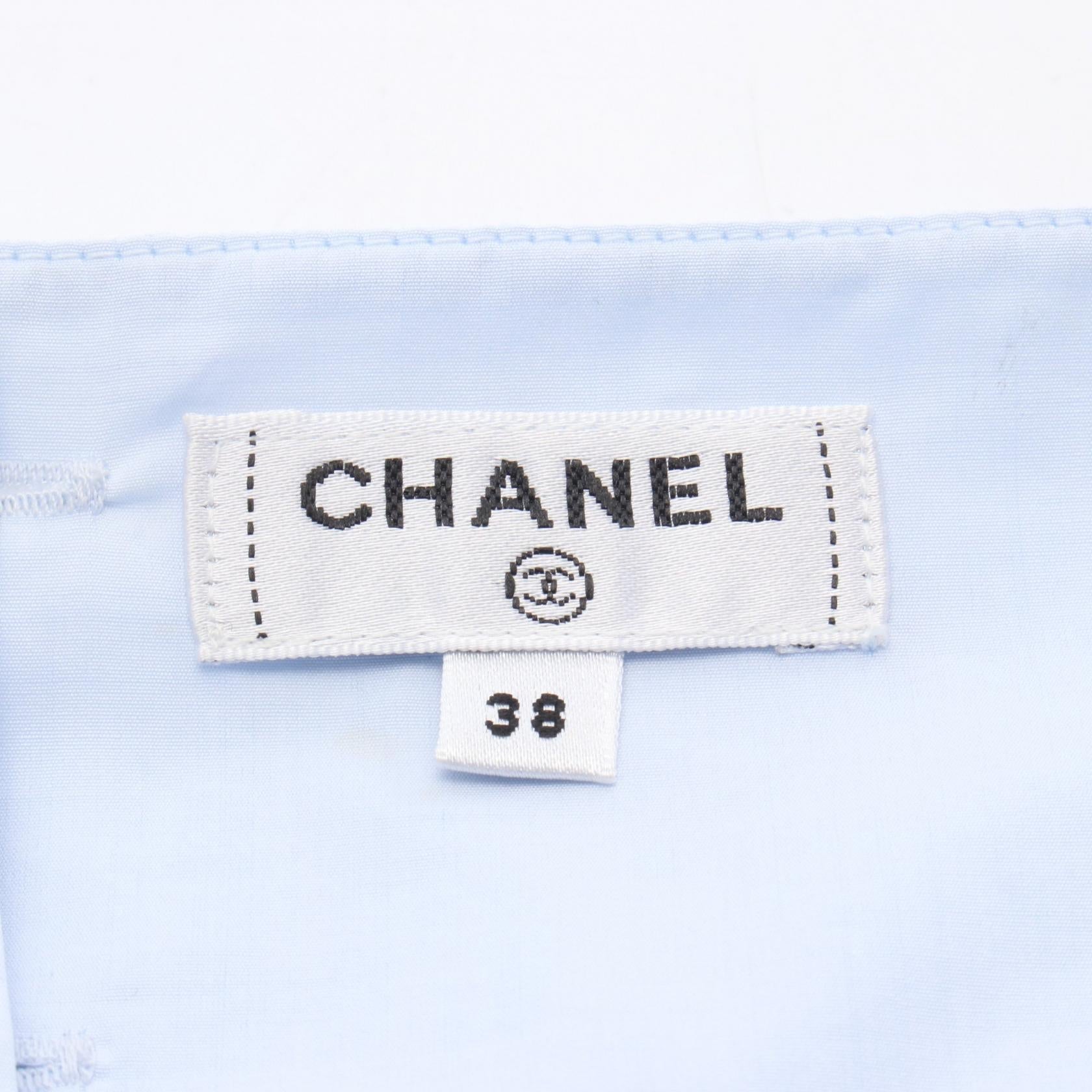 Chanel Coco Button Cotton Top