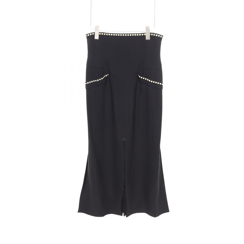 Chanel Camelia Button Wool Silk Suit