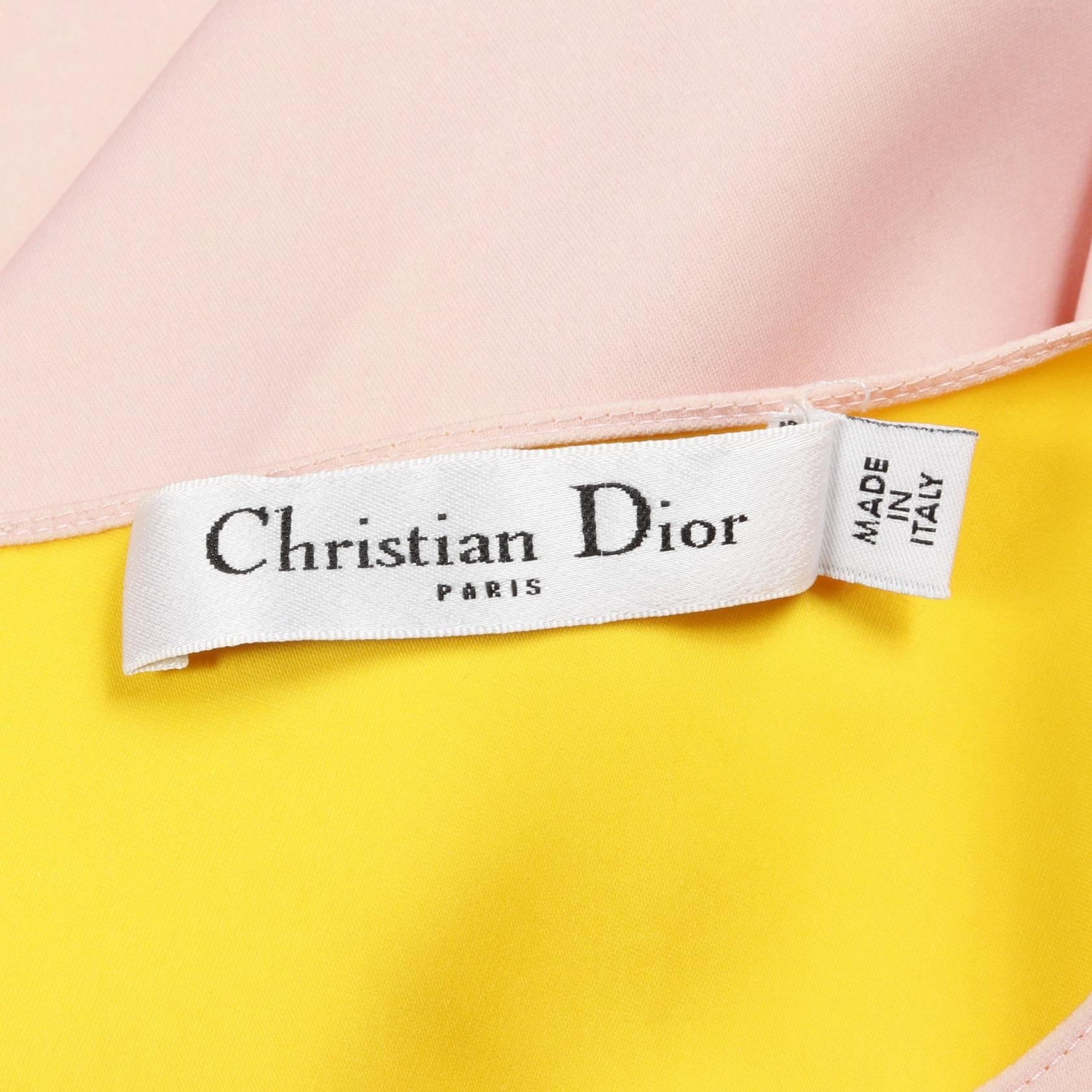 Christian Dior Polyester Top