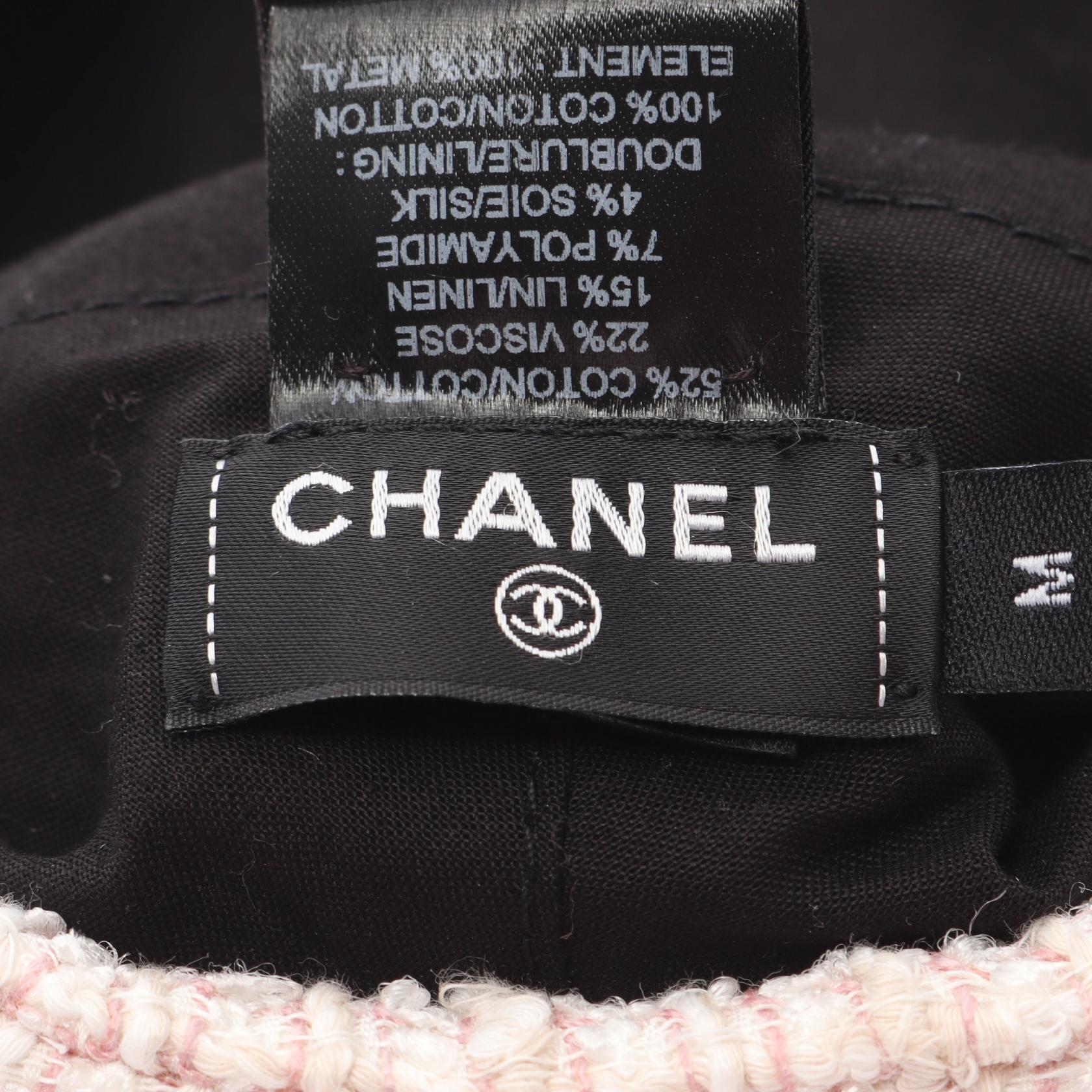 Chanel Coco Mark Cotton Hat