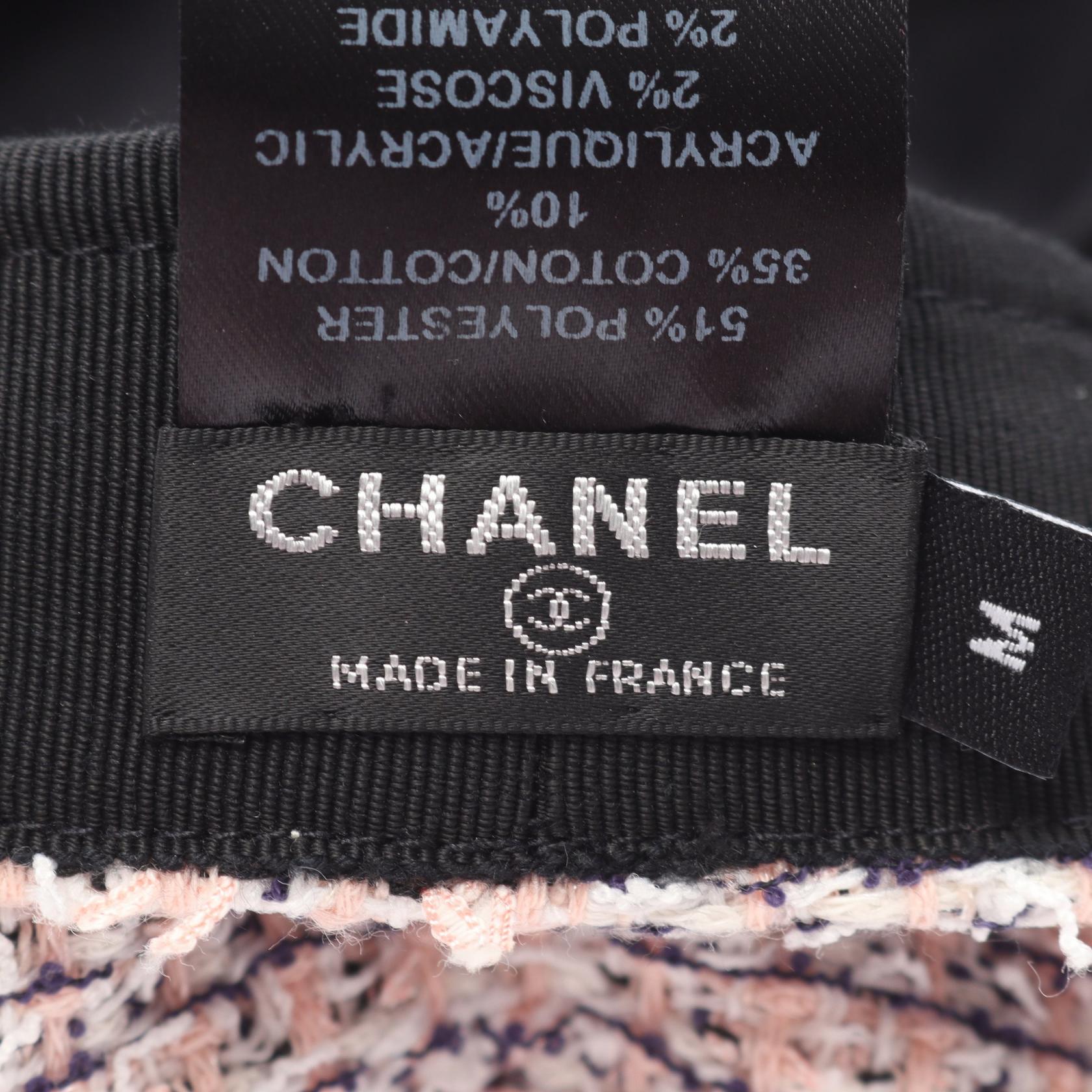 Chanel Coco Mark Polyester Cotton Hat