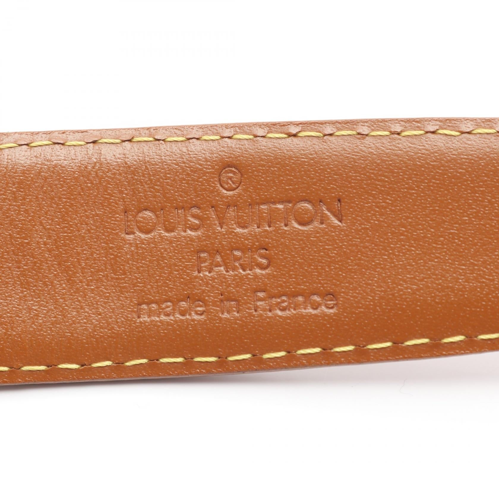 Louis Vuitton Sangle Classique Epi Leather Belt