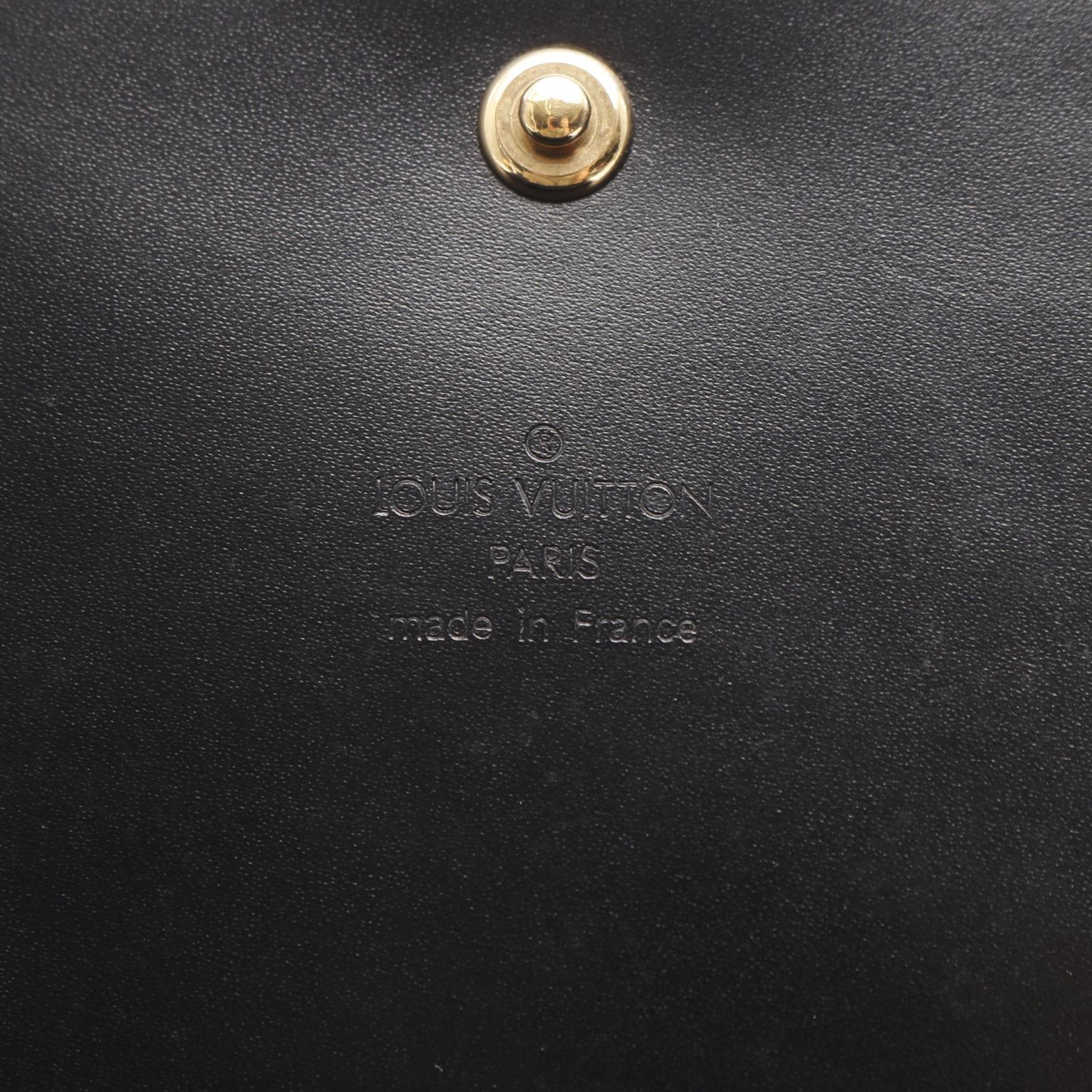 Louis Vuitton Aege Opera Leather Clutch Bag