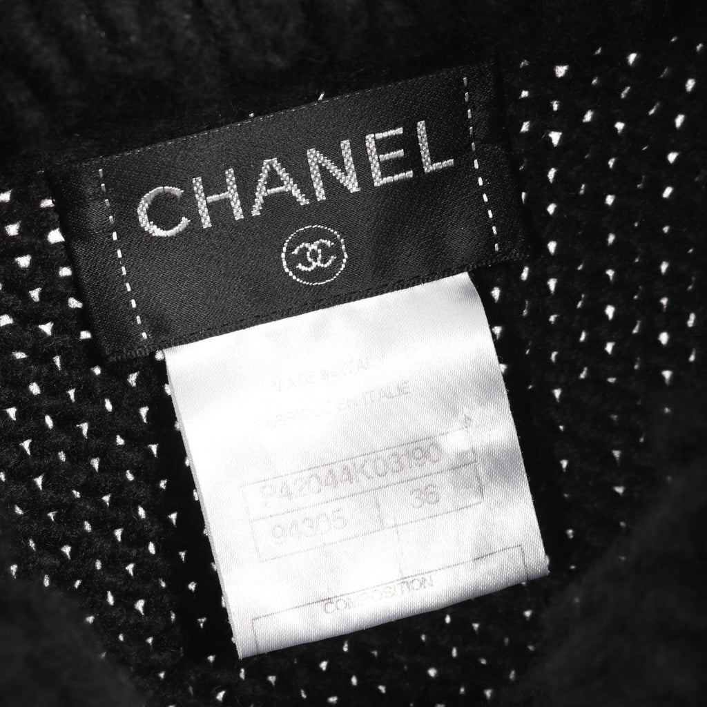 Chanel Coco Mark Toggle Cashmere Coat