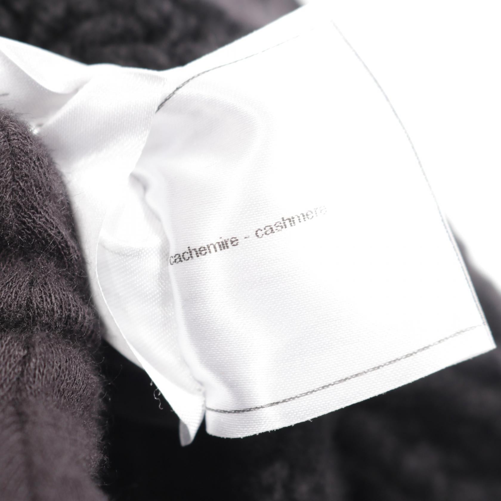 Chanel Coco Mark Toggle Cashmere Coat