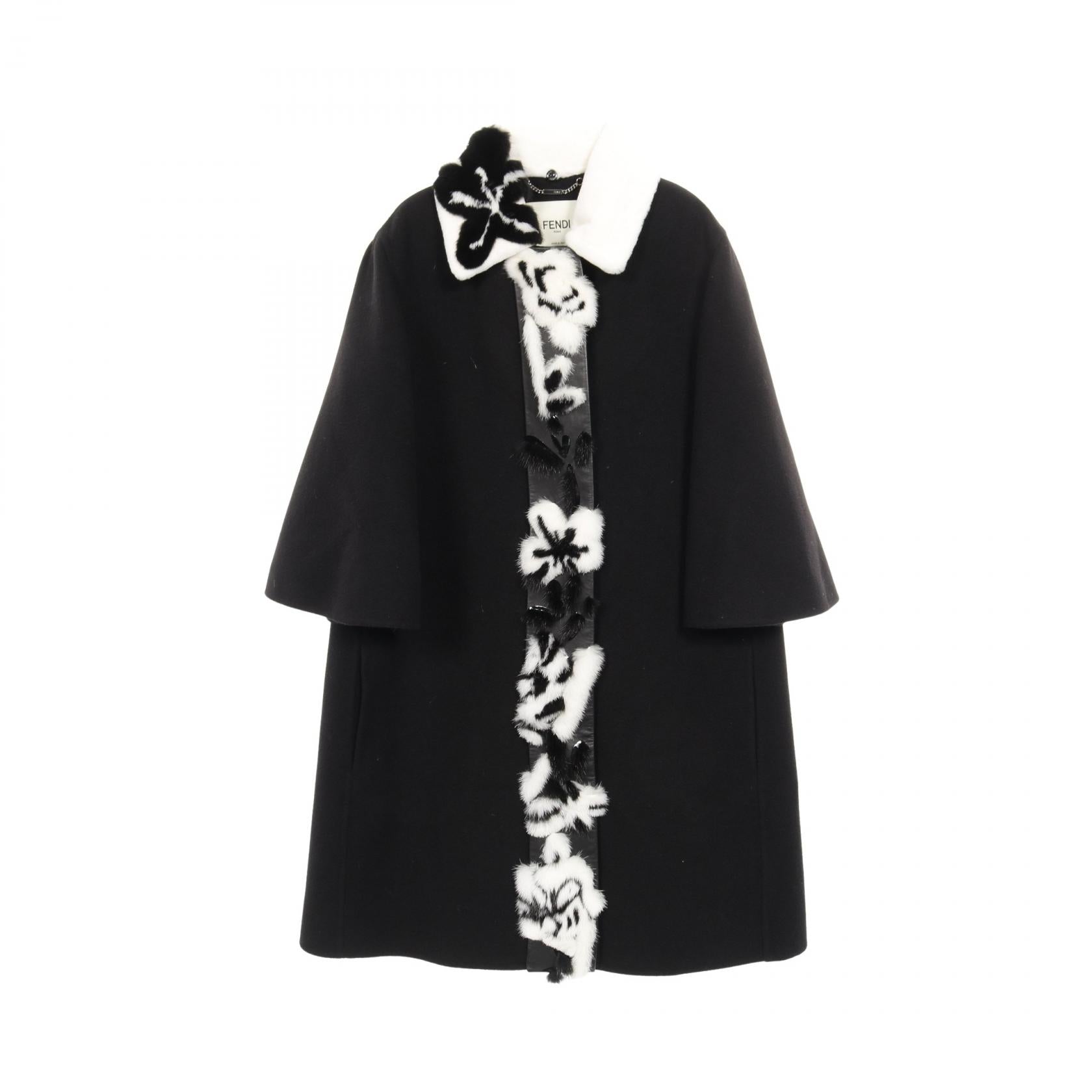 Fendi Cashmere Mink Outerwear