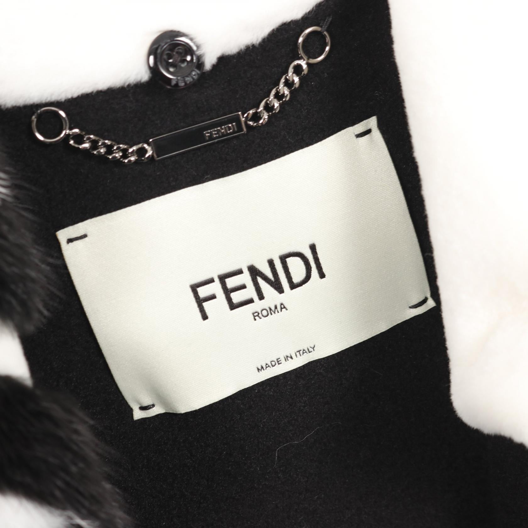 Fendi Cashmere Mink Outerwear
