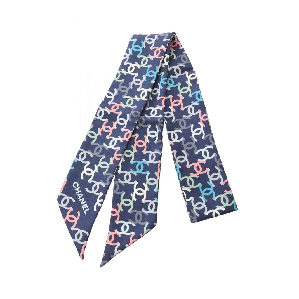 Chanel Coco Mark Silk Scarf