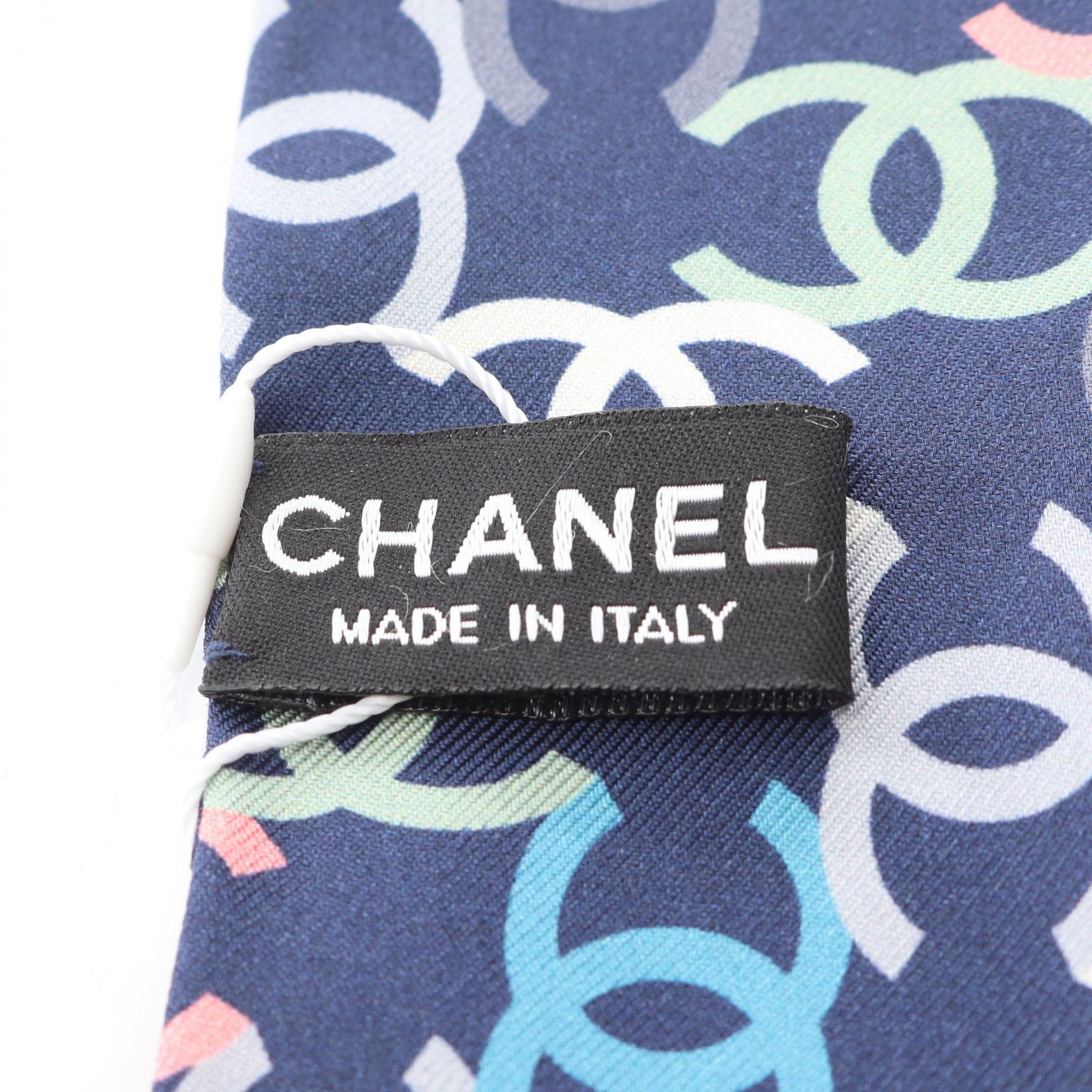 Chanel Coco Mark Silk Scarf