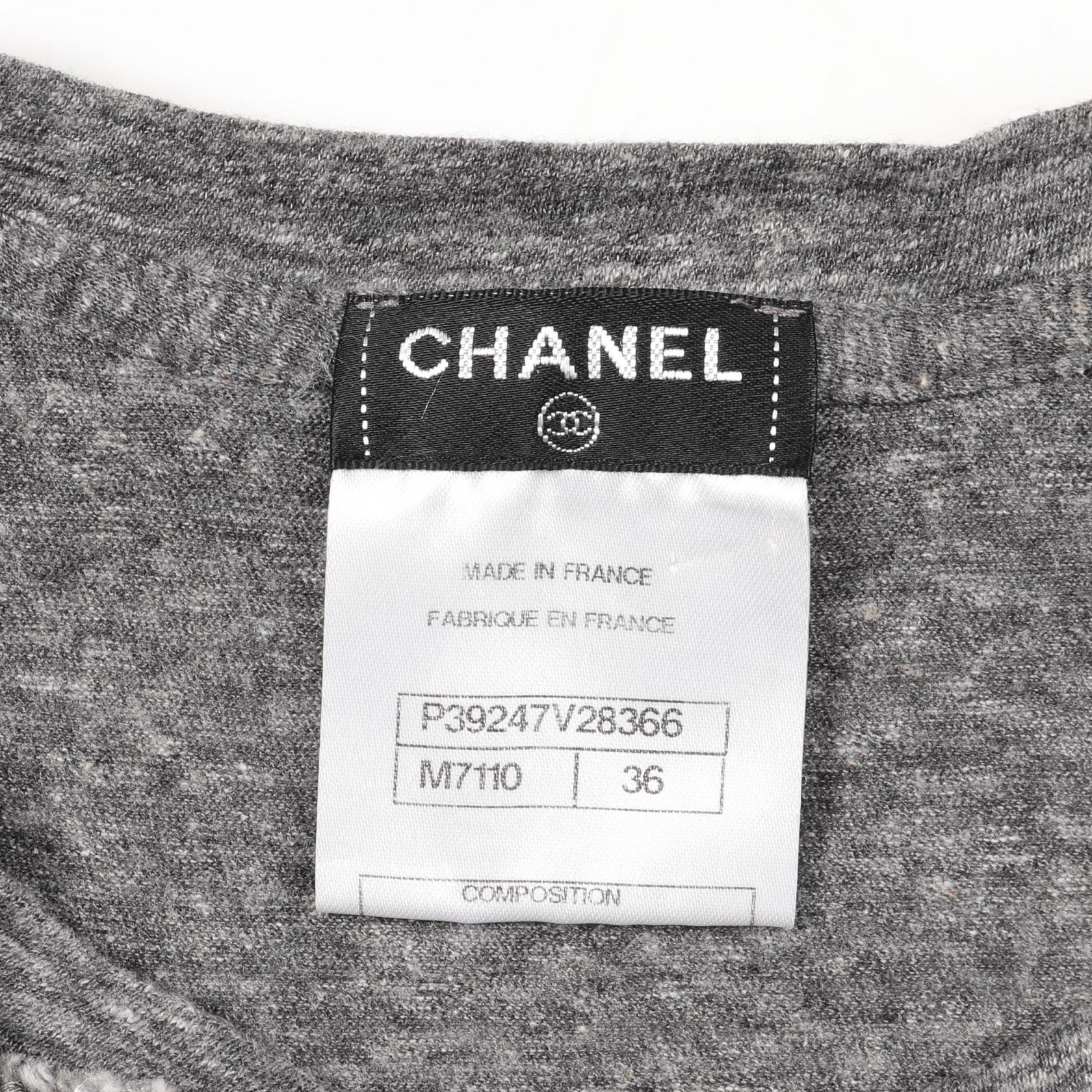 Chanel Coco Mark Cotton Top