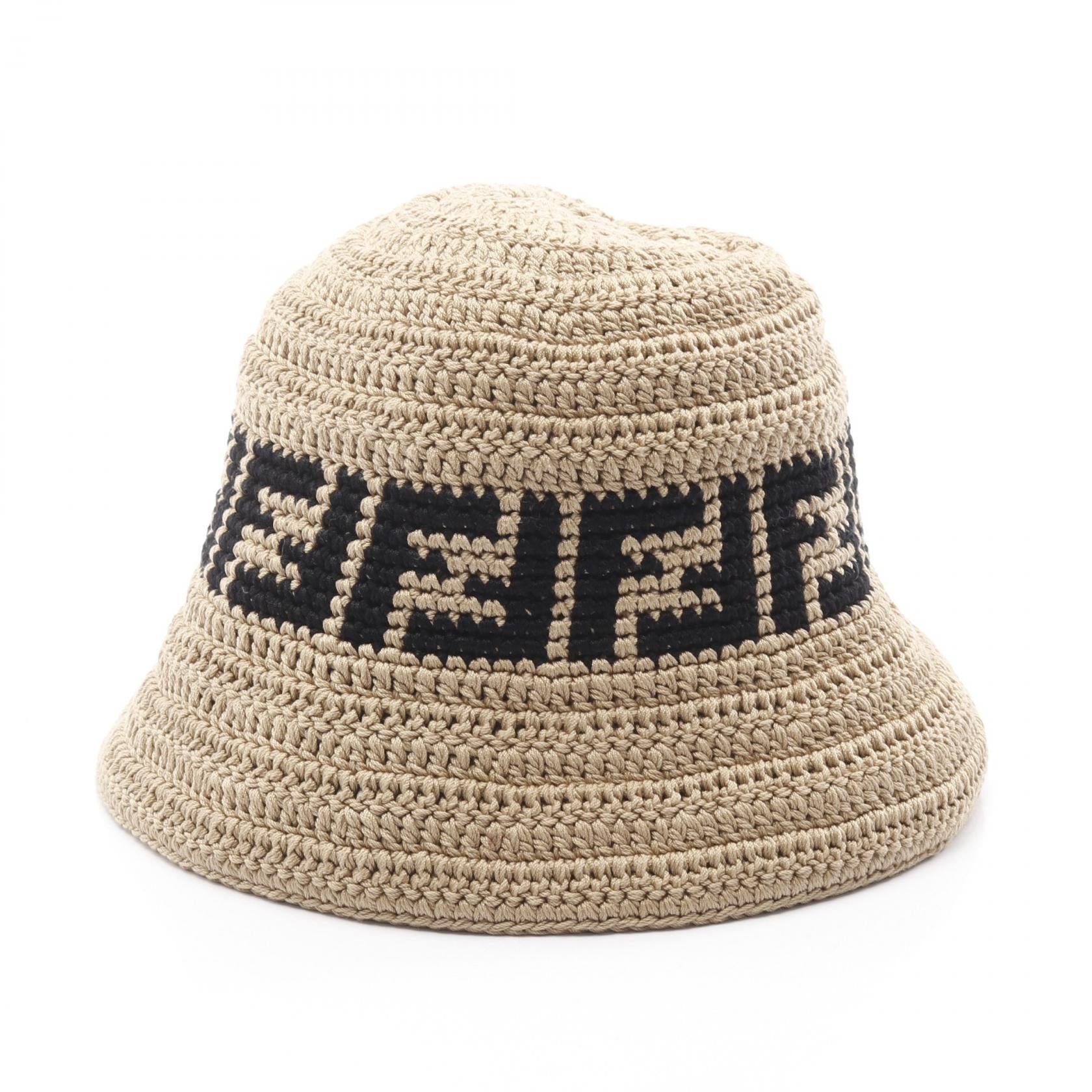 Fendi FF Logo Cotton Hat