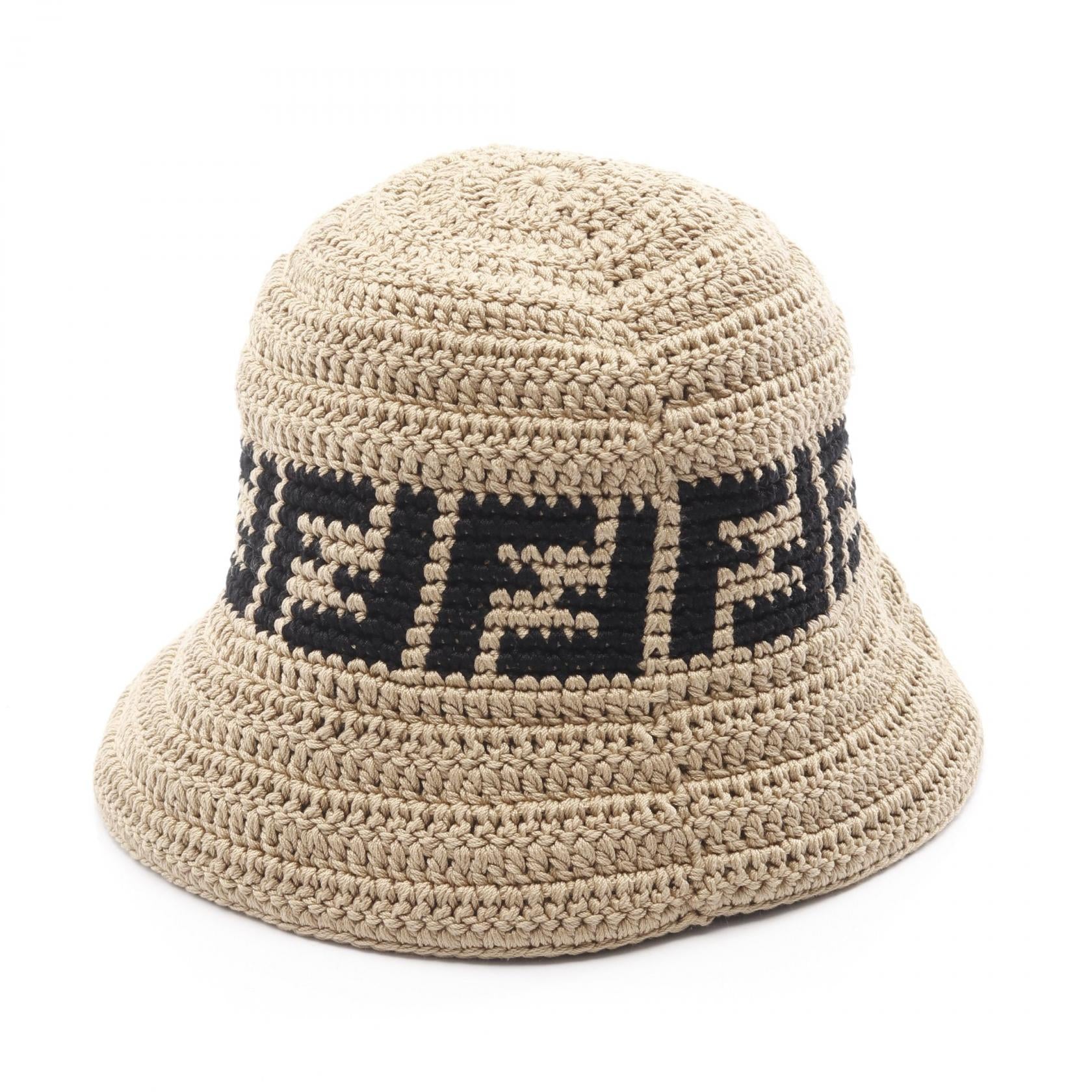 Fendi FF Logo Cotton Hat