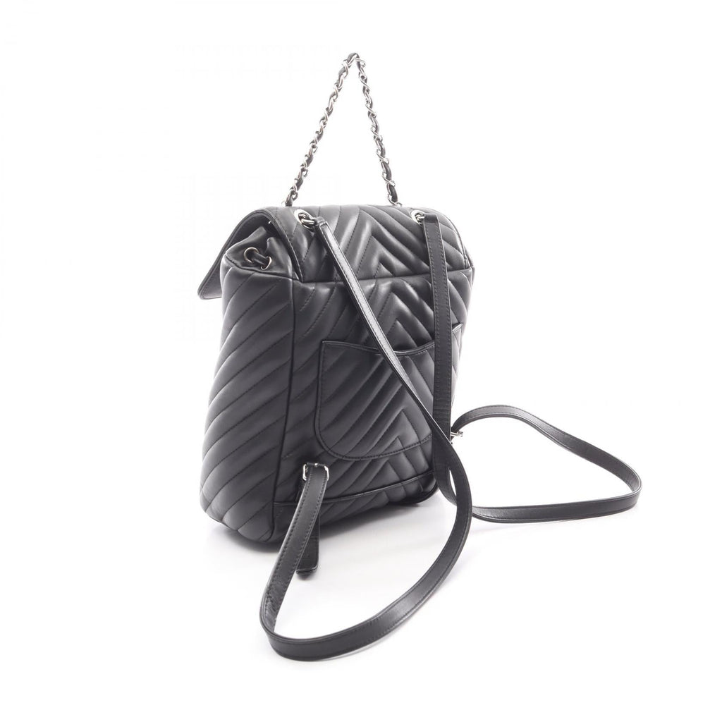 Chanel V-stitch Chevron Lambskin Backpack