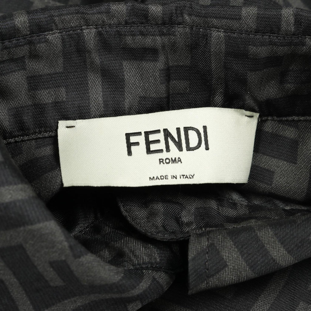 Fendi Zucca Silk Dress