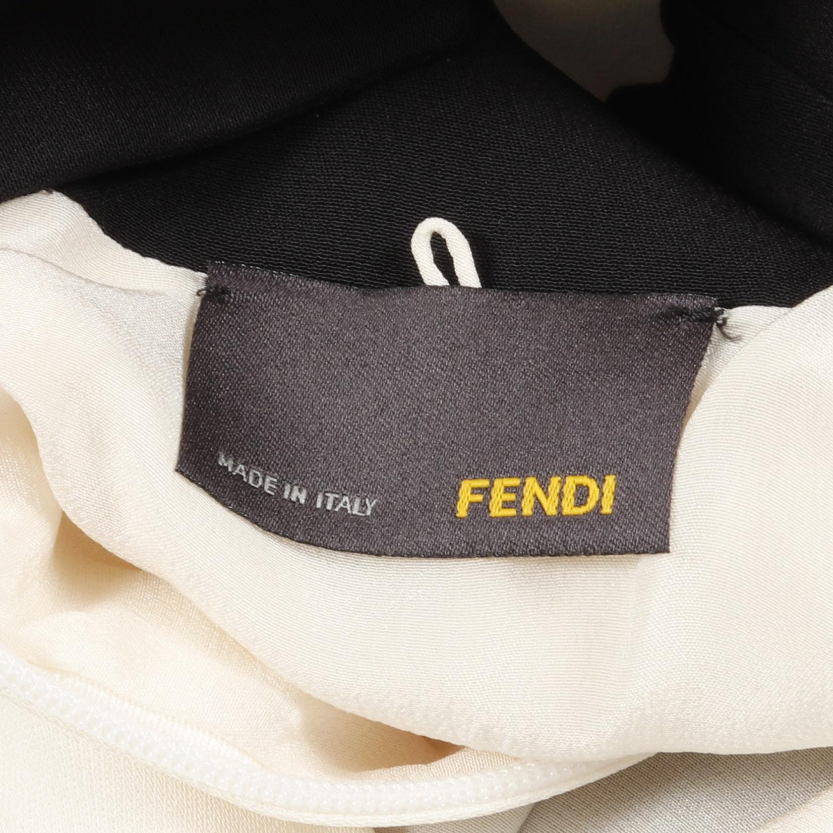 Fendi Rayon Silk Dress