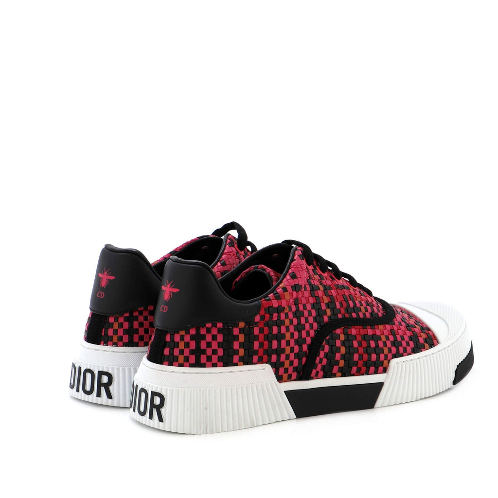 Women's Trainer Sneakers Woven Leather