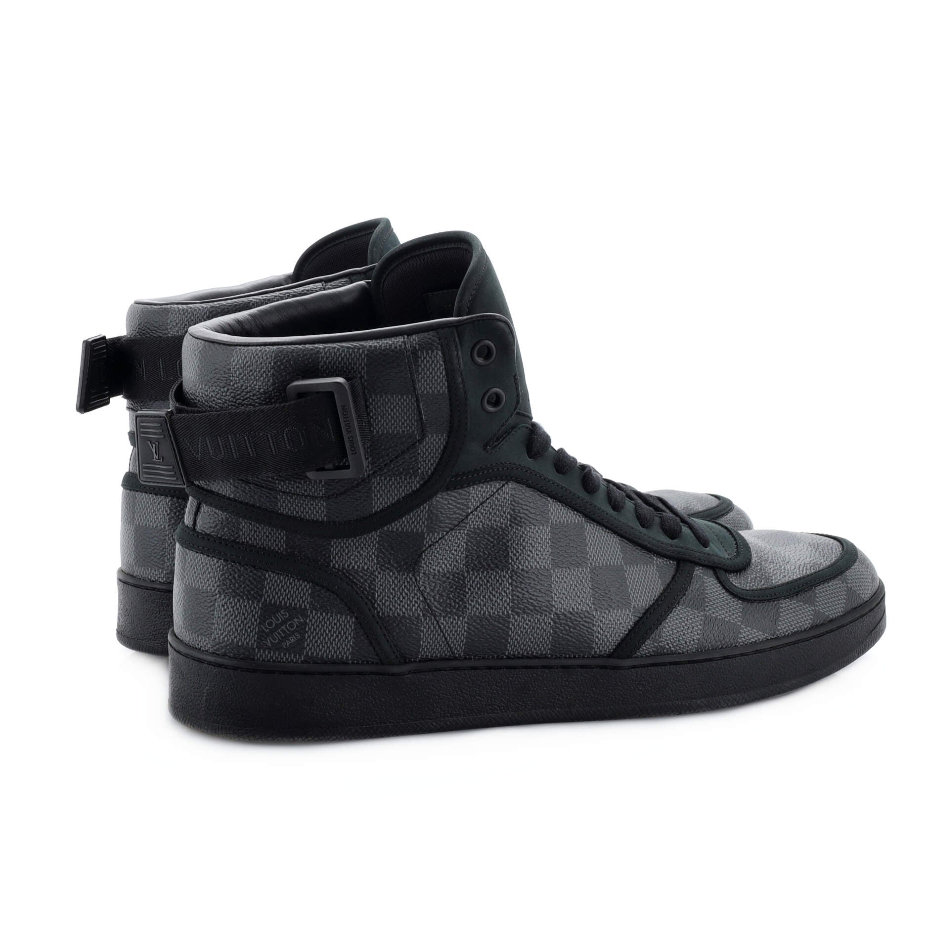 Men's Rivoli High-Top Sneakers Damier