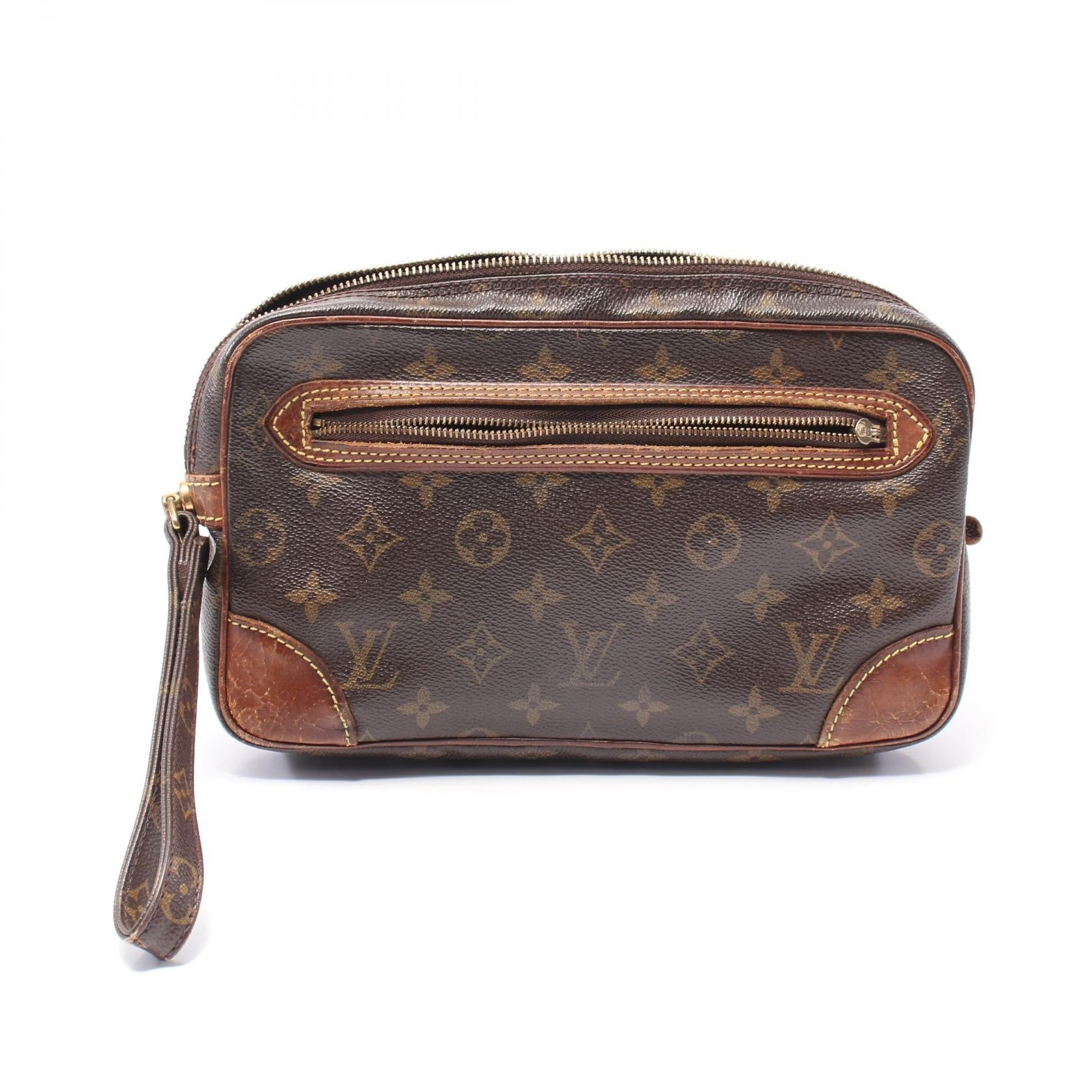 Louis Vuitton Marly Dragonne Monogram Clutch Bag