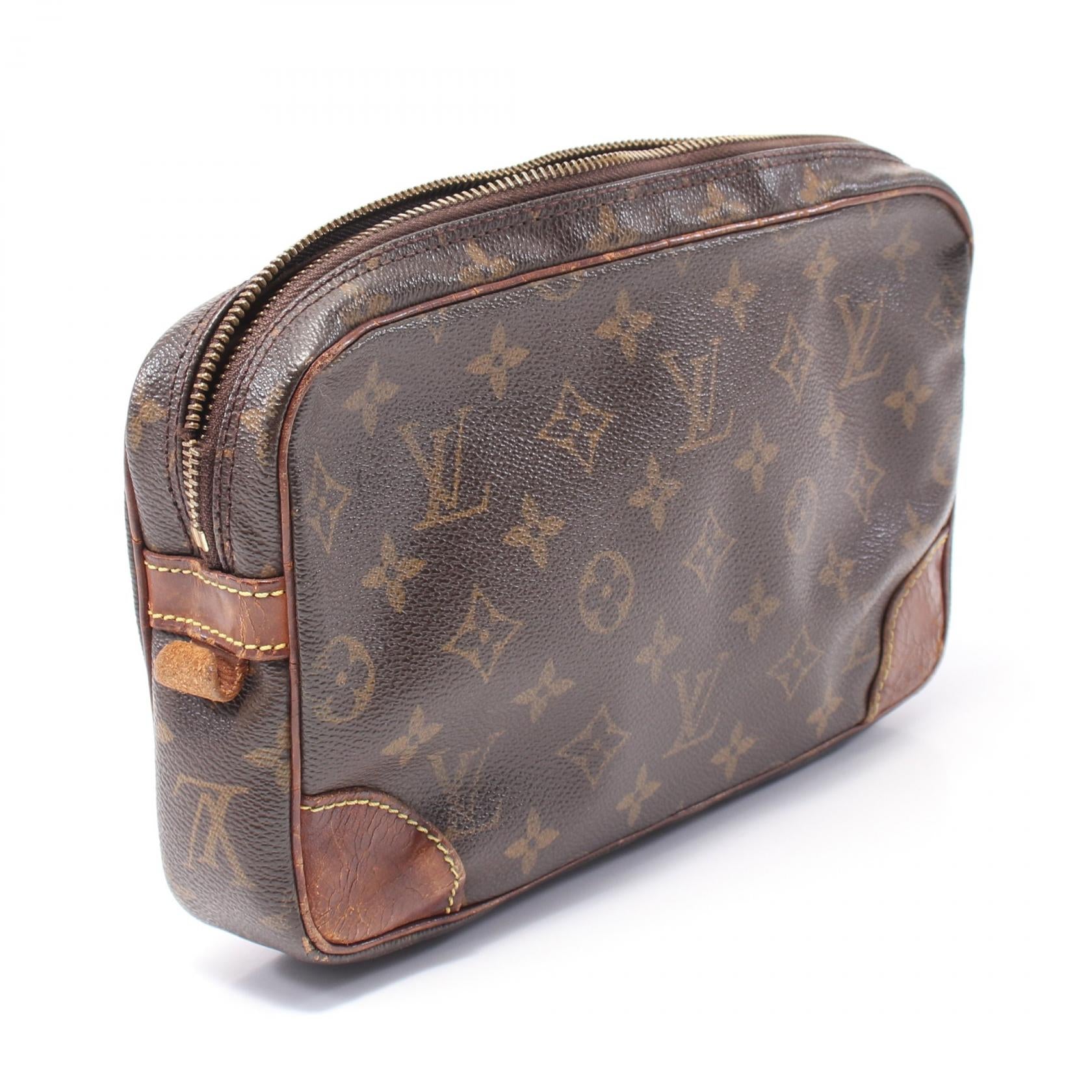 Louis Vuitton Marly Dragonne Monogram Clutch Bag