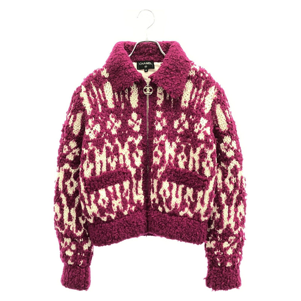Chanel Knit Wool Jacket