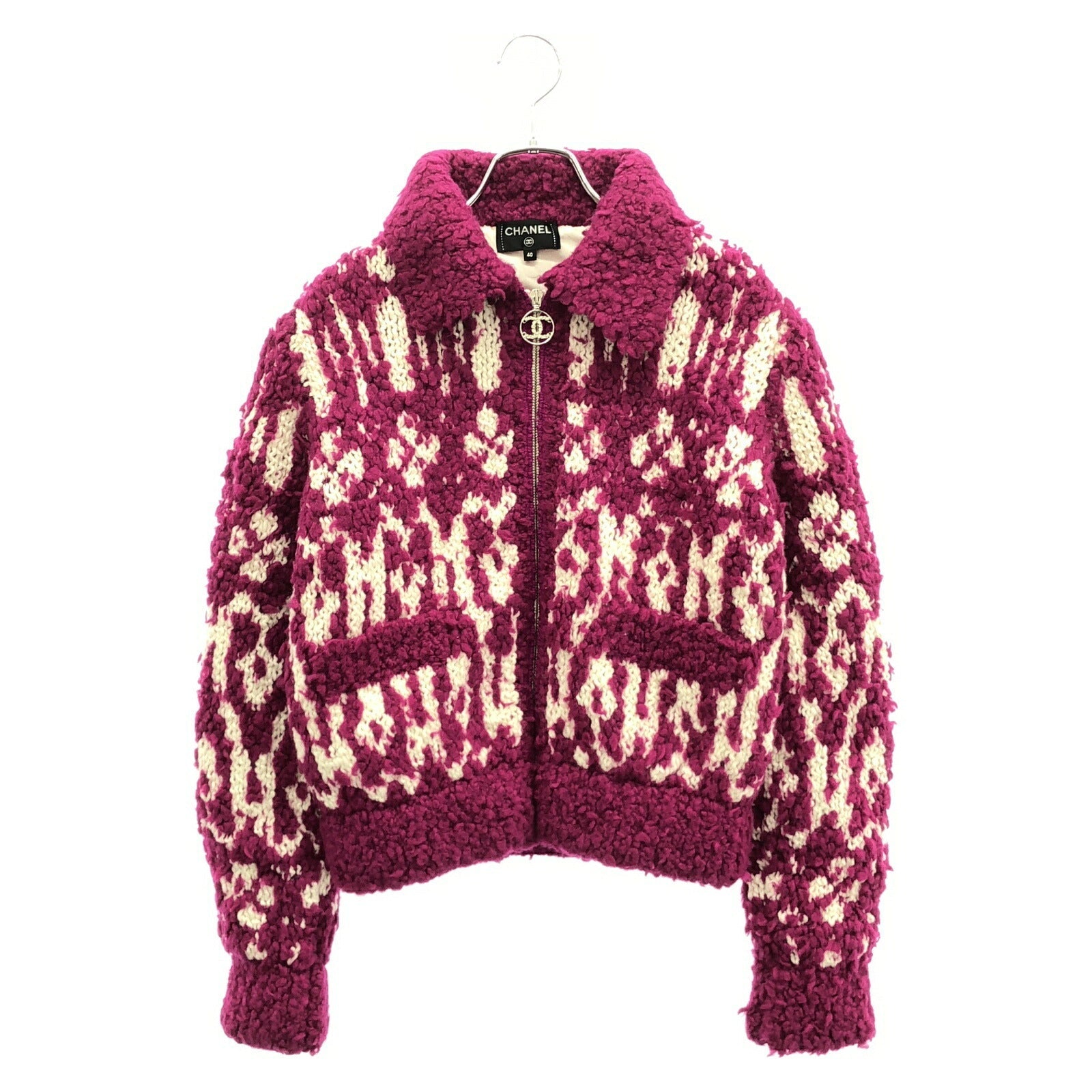 Chanel Knit Wool Jacket