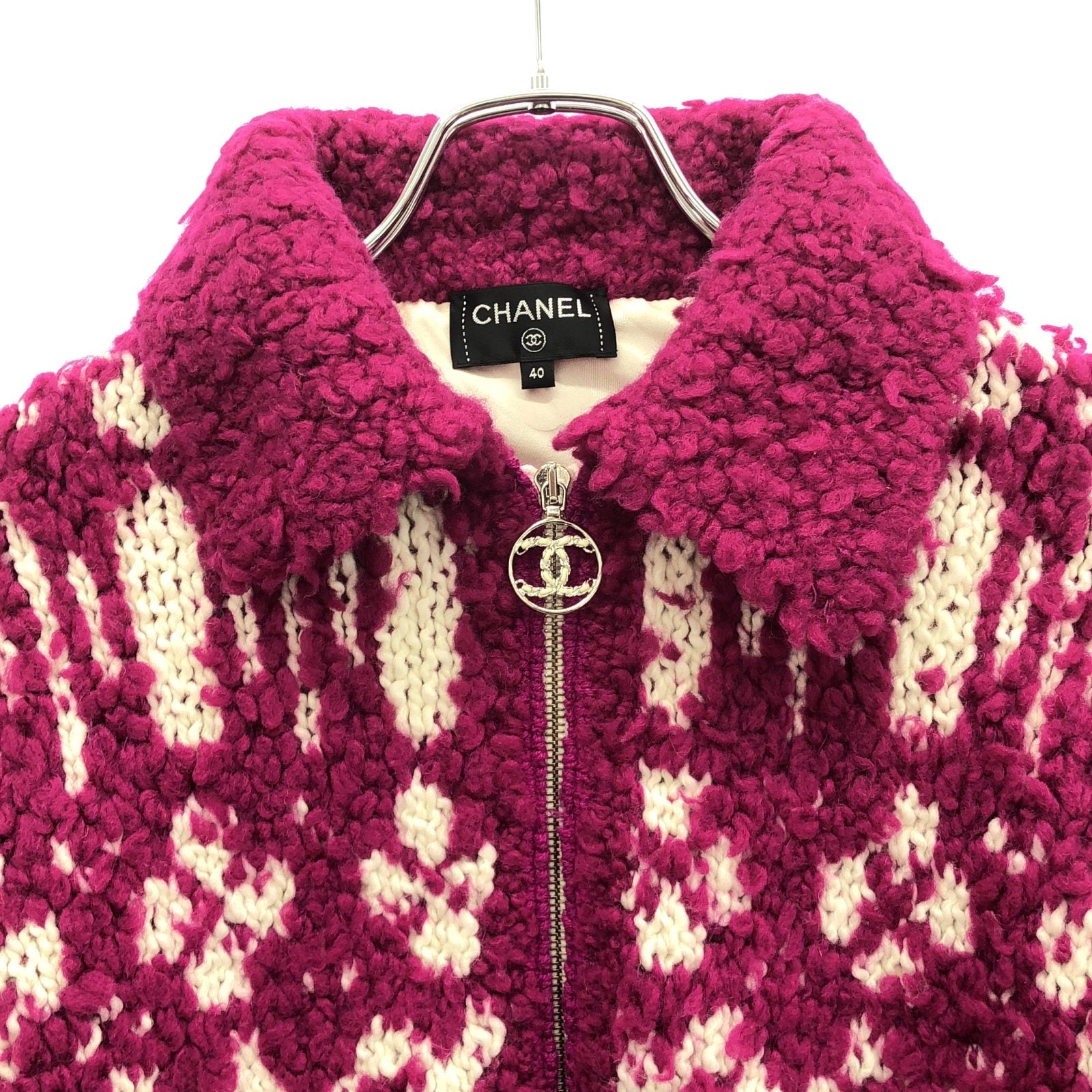 Chanel Knit Wool Jacket