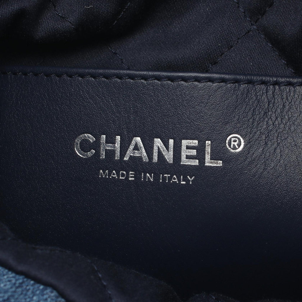 Chanel CHANEL 22 Denim Shoulder Bag