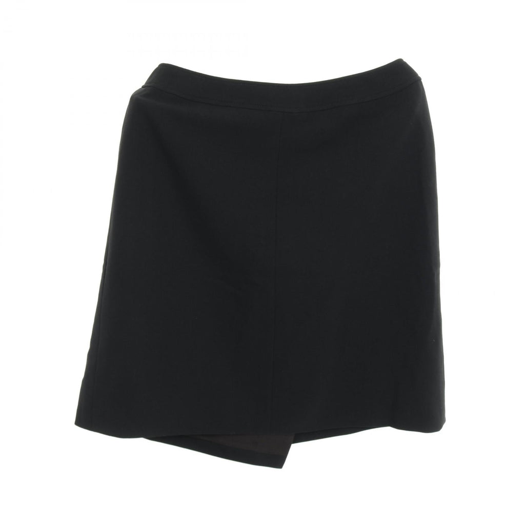 Chanel Coco Mark Button Wool Skirt