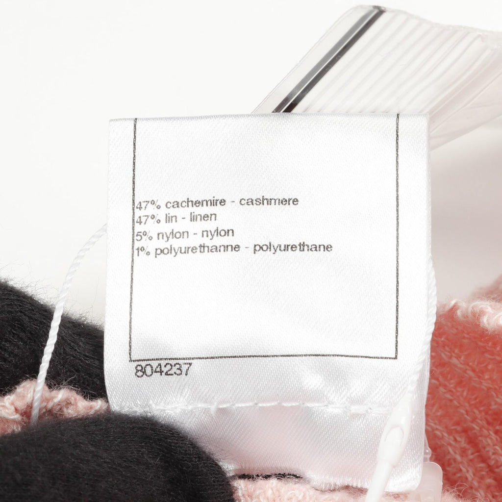 Chanel Coco Mark Button Cashmere Knitwear