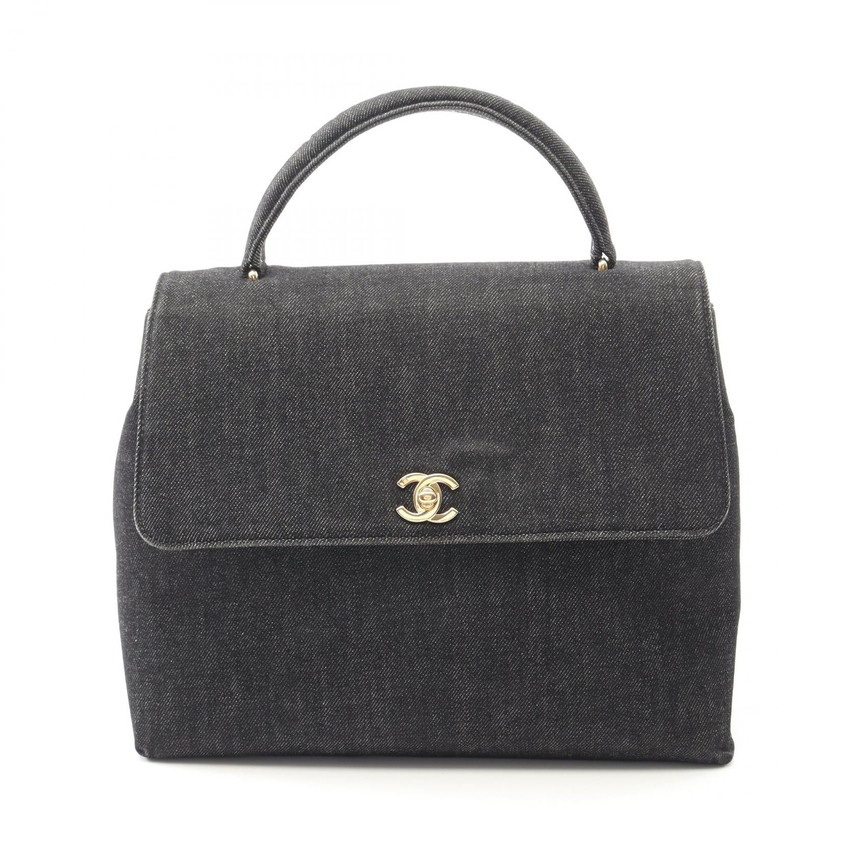 Chanel Coco Mark Denim Handbag